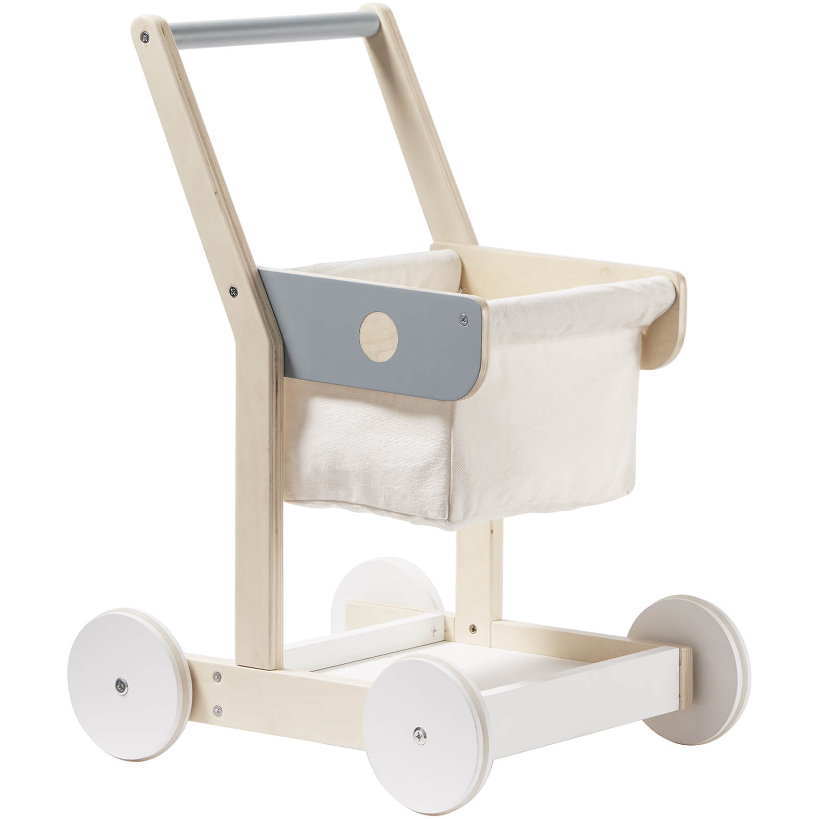 Kid's Concept - Toy Shopping Trolley - White