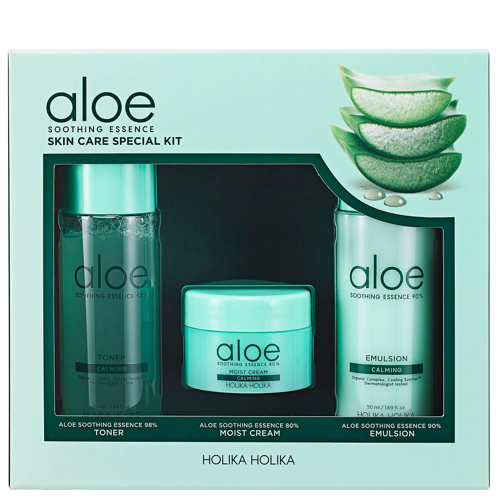 Image of Holika Holika Aloe Soothing Essence Skin Care Special Kit
