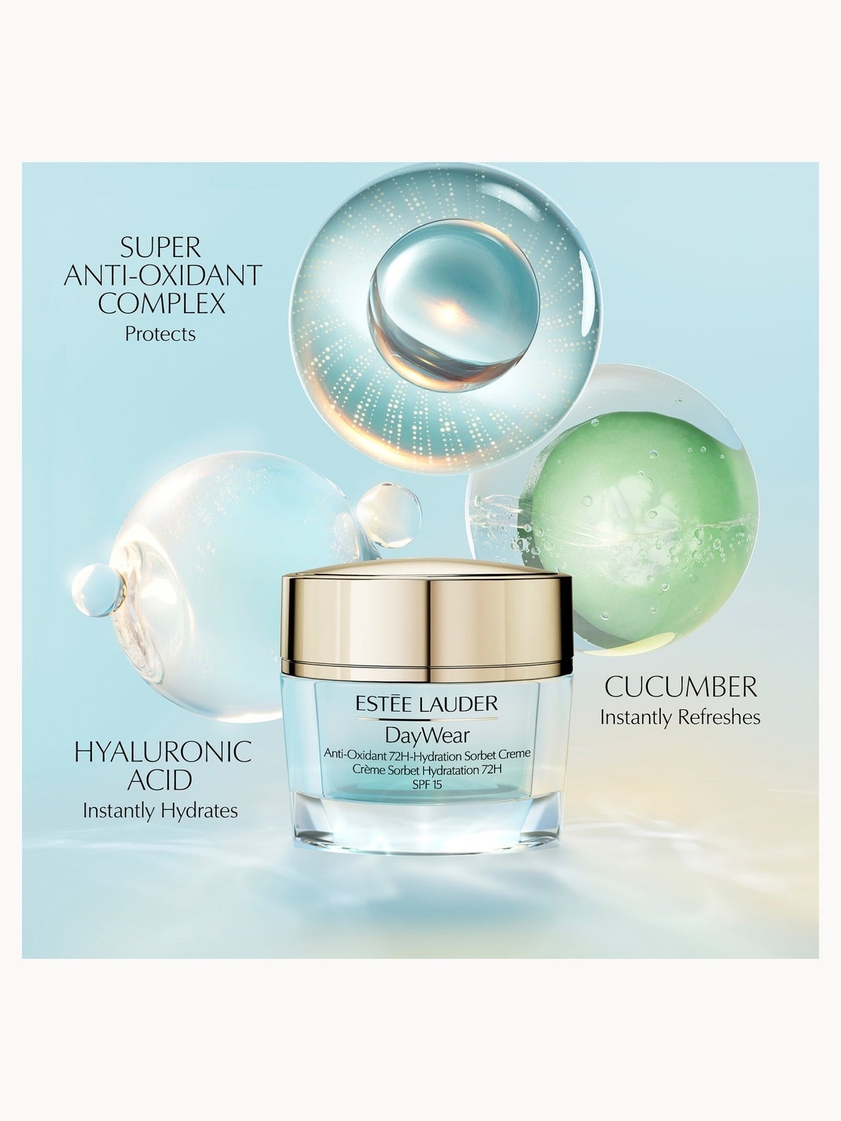 Estée Lauder DayWear 72H-Hydration Sorbet Crème Moisturiser SPF 15 50ml, photo 4