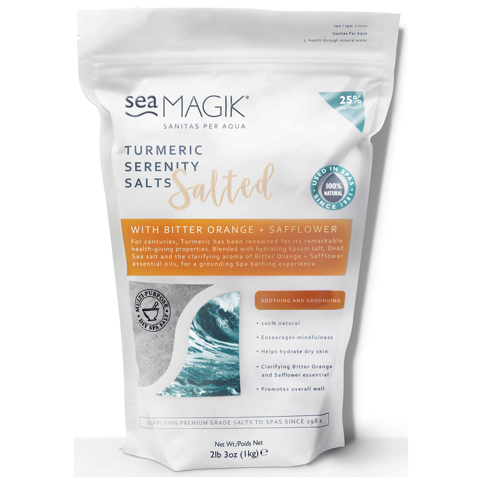 

Sea Magik Salted Turmeric Serenity Salts 1kg