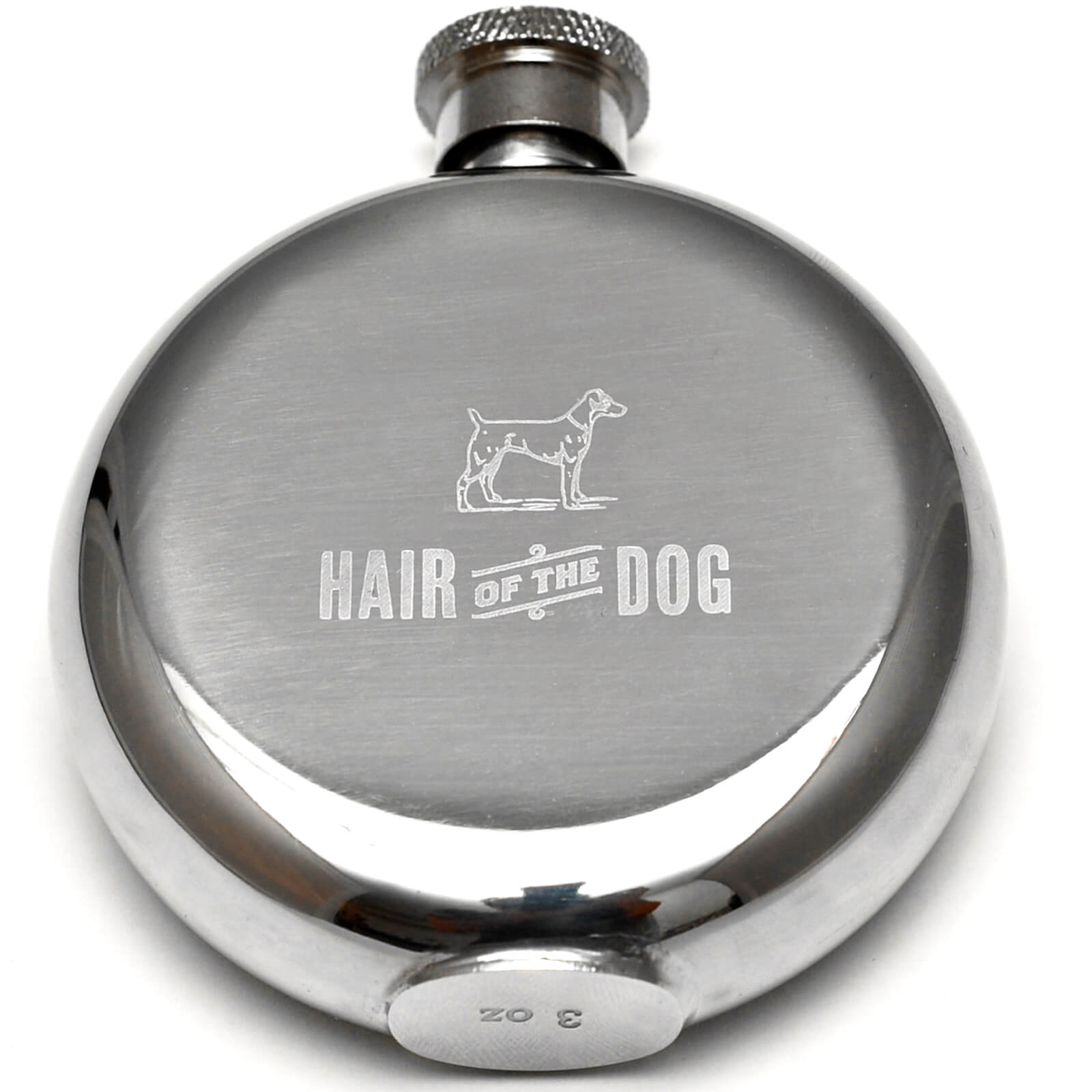 Image of Men's Society 'Hair Of The Dog' Hip Flask