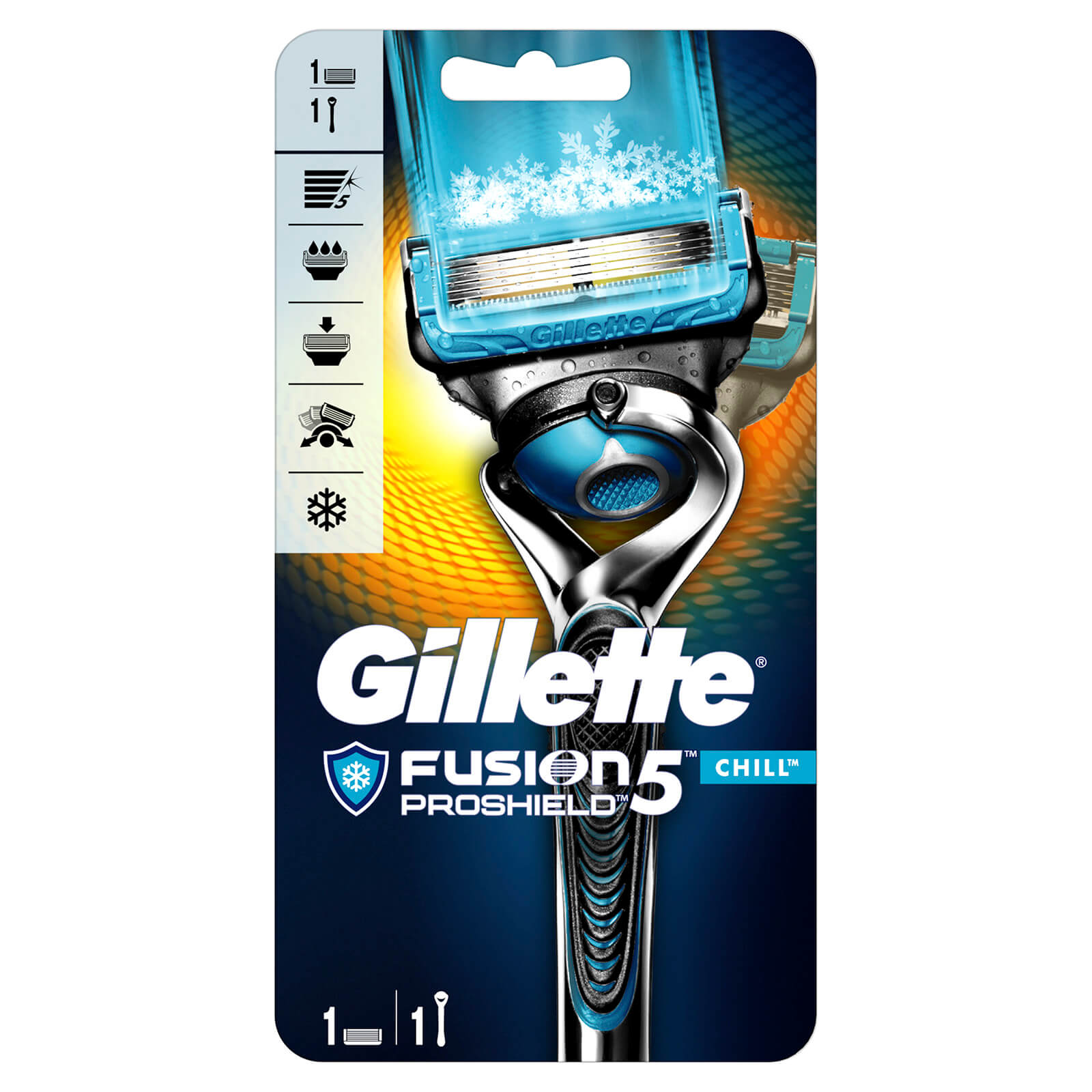 Gillette Fusion5 Men's ProShield Chill Razor with Razor Blade