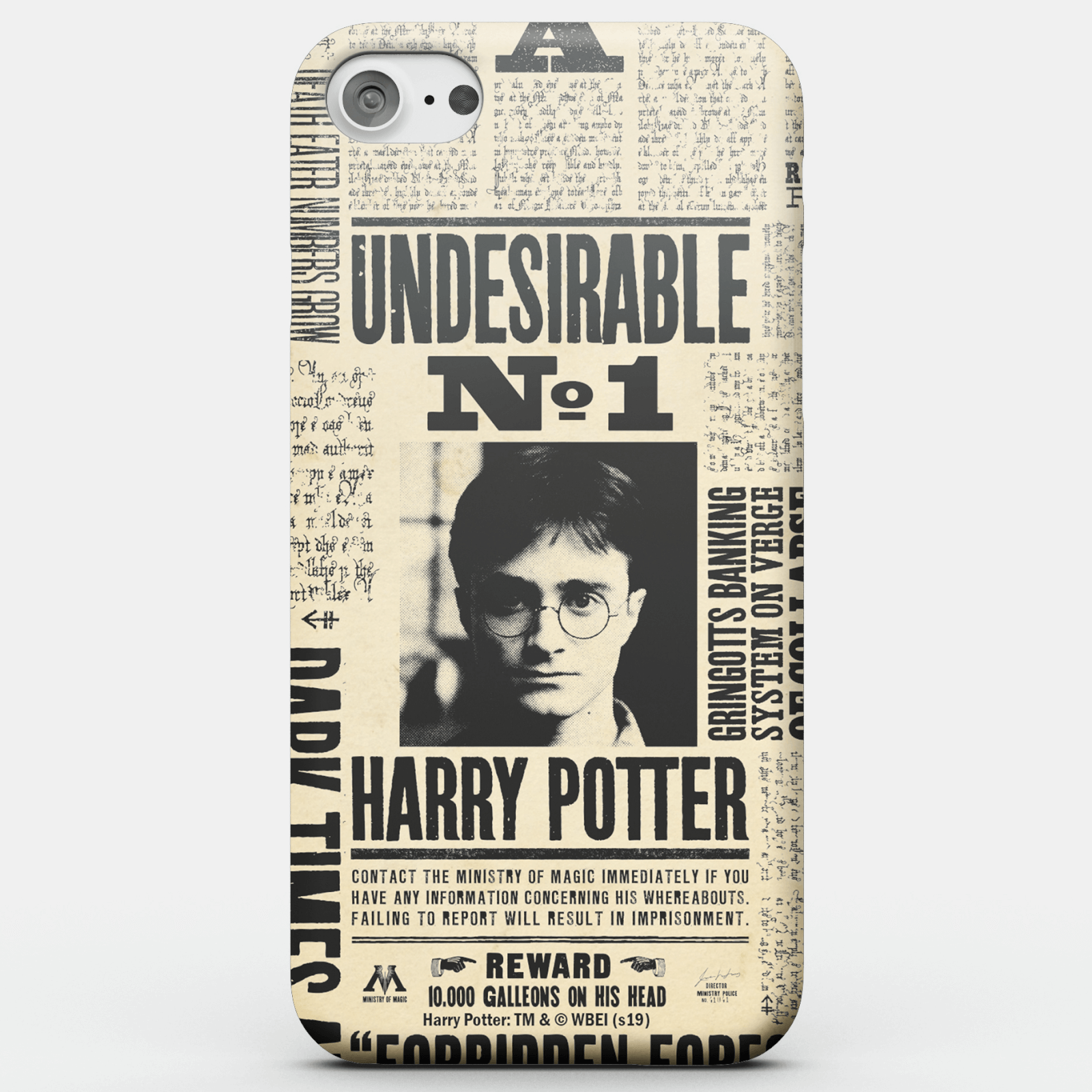 Harry Potter Phonecases Undesirable No. 1 Smartphone Hülle für iPhone und Android - iPhone 5C - Tough Hülle Matt