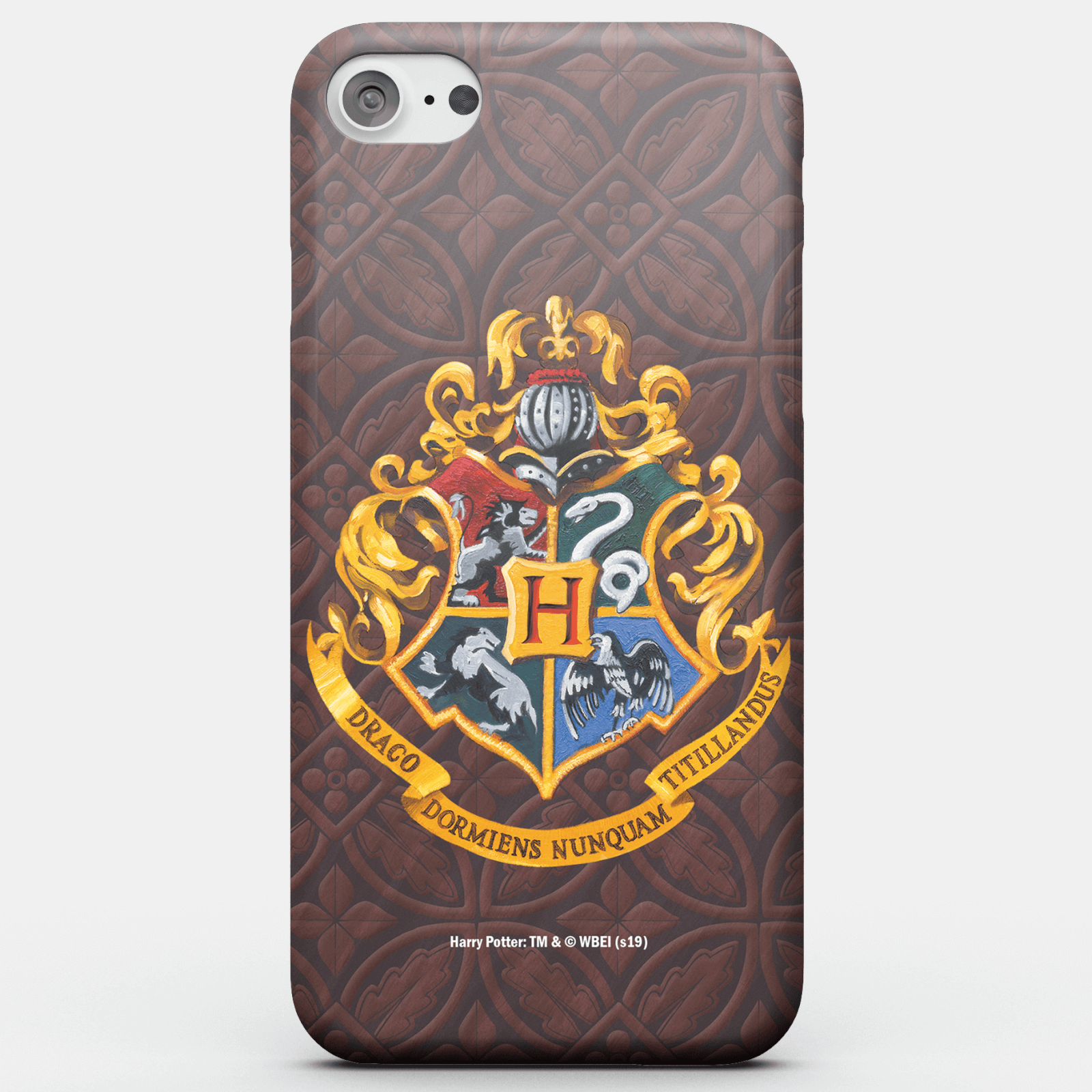 Harry Potter Phonecases Hogwarts Crest Phone Case for iPhone and Android - iPhone 8 Plus - Snap Case - Gloss