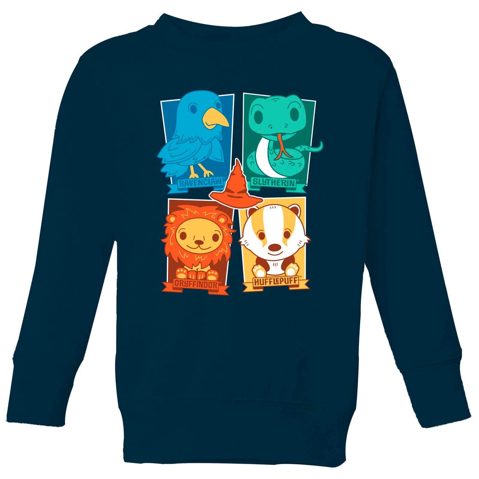 

Felpa Harry Potter Kids Hogwarts Houses - Navy - Bambini - 9-10 Anni