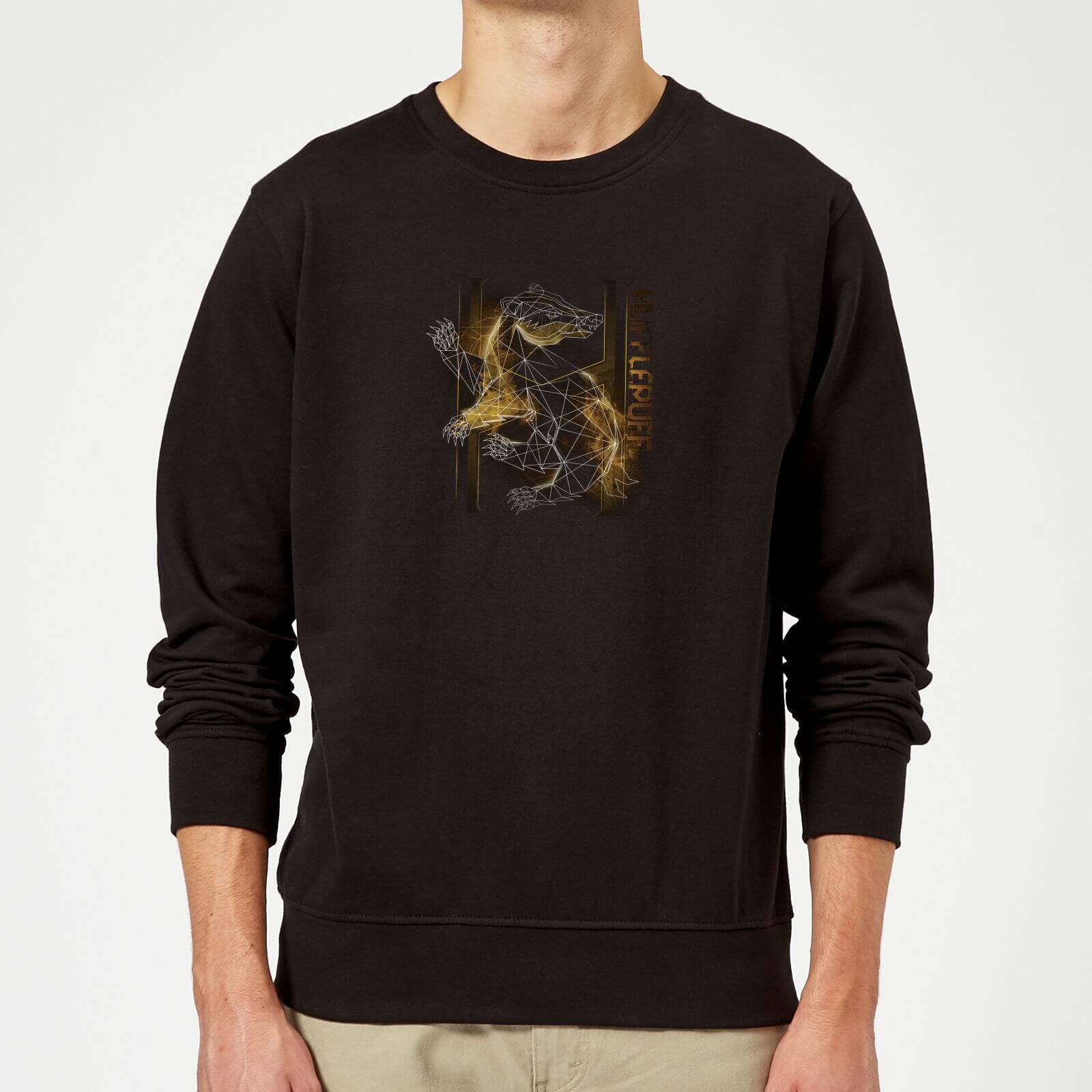

Felpa Harry Potter Tassorosso Geometric - Nero - M