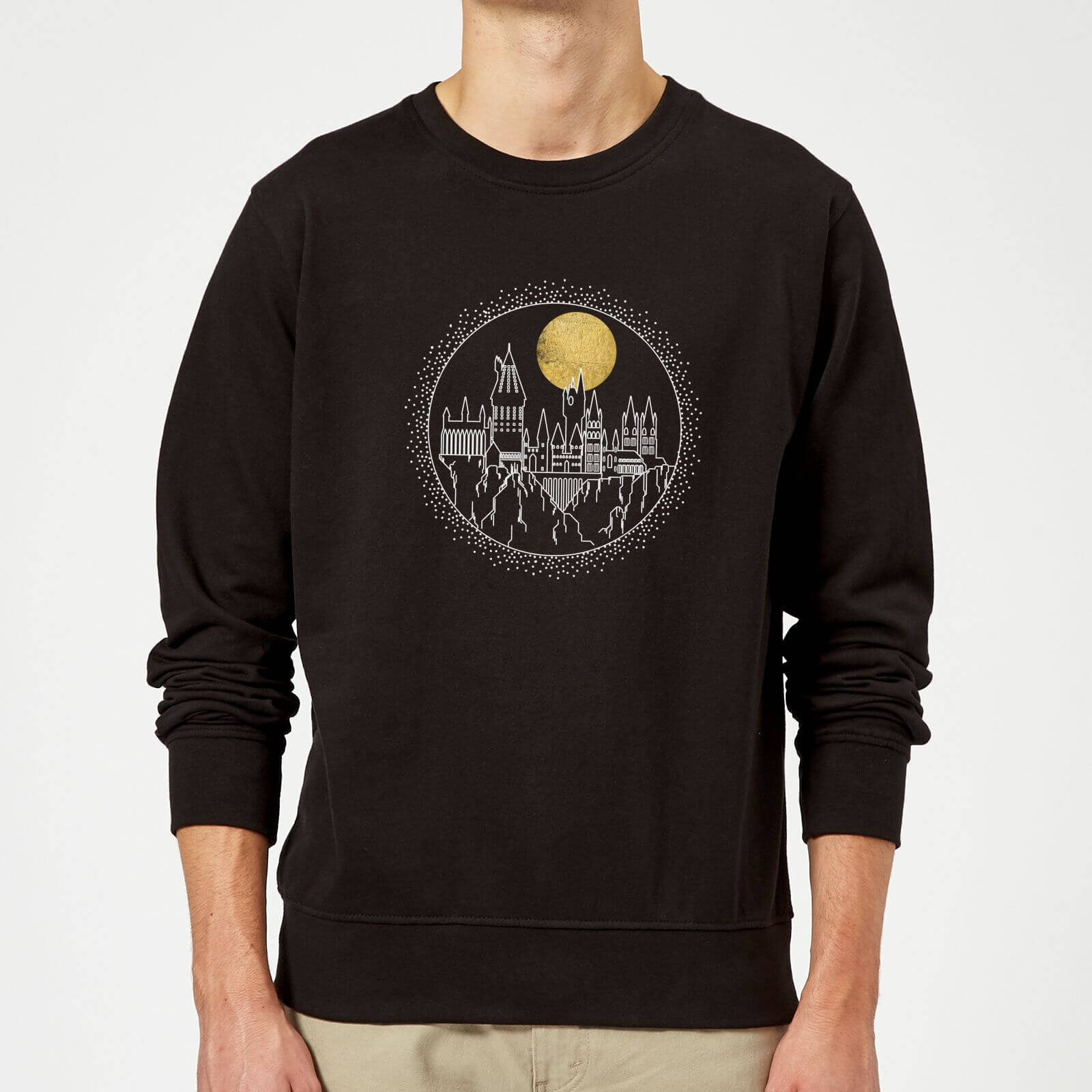 

Felpa Harry Potter Hogwarts Castle Moon - Nero - S - Nero