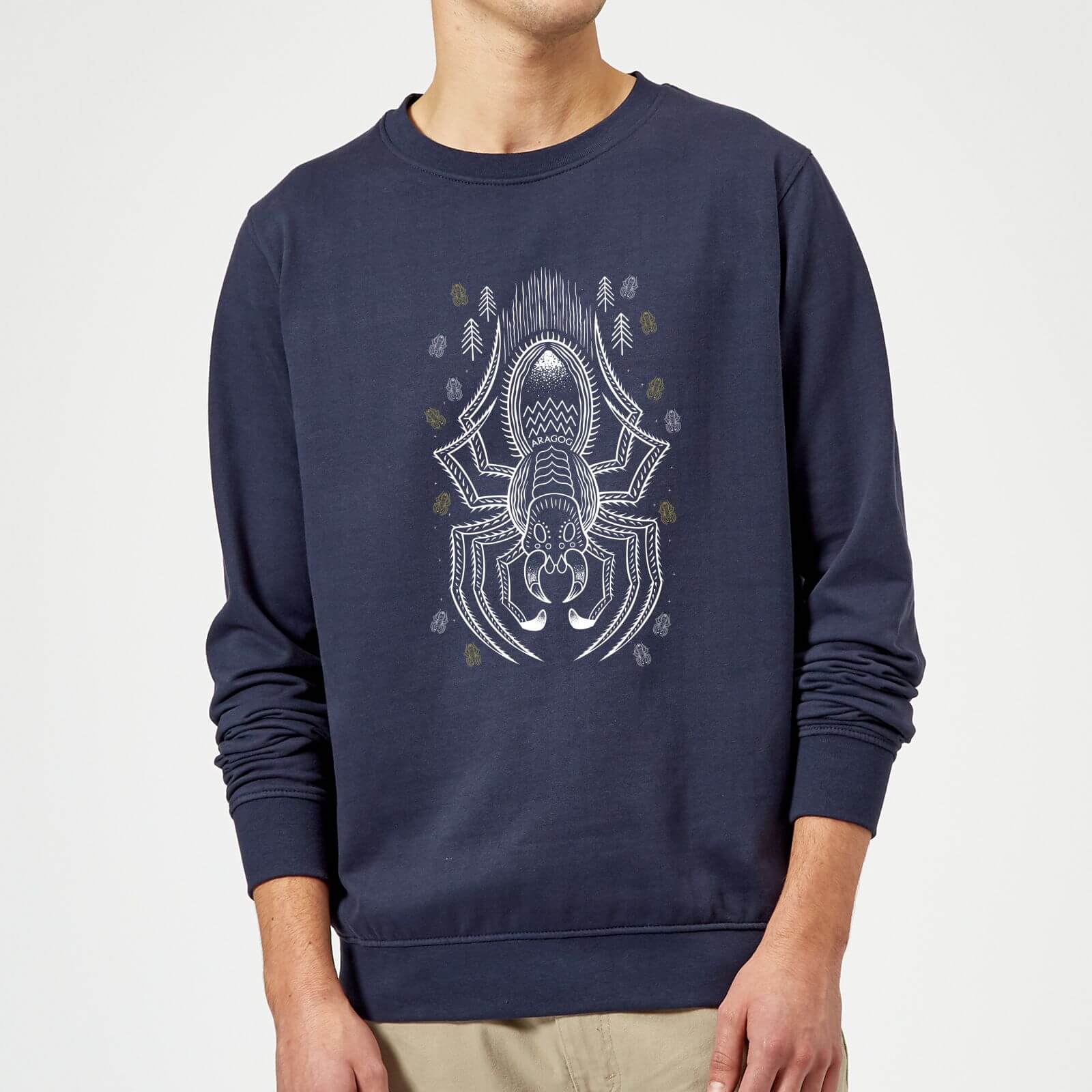 

Felpa Harry Potter Aragog - Navy - XXL - Blu Navy