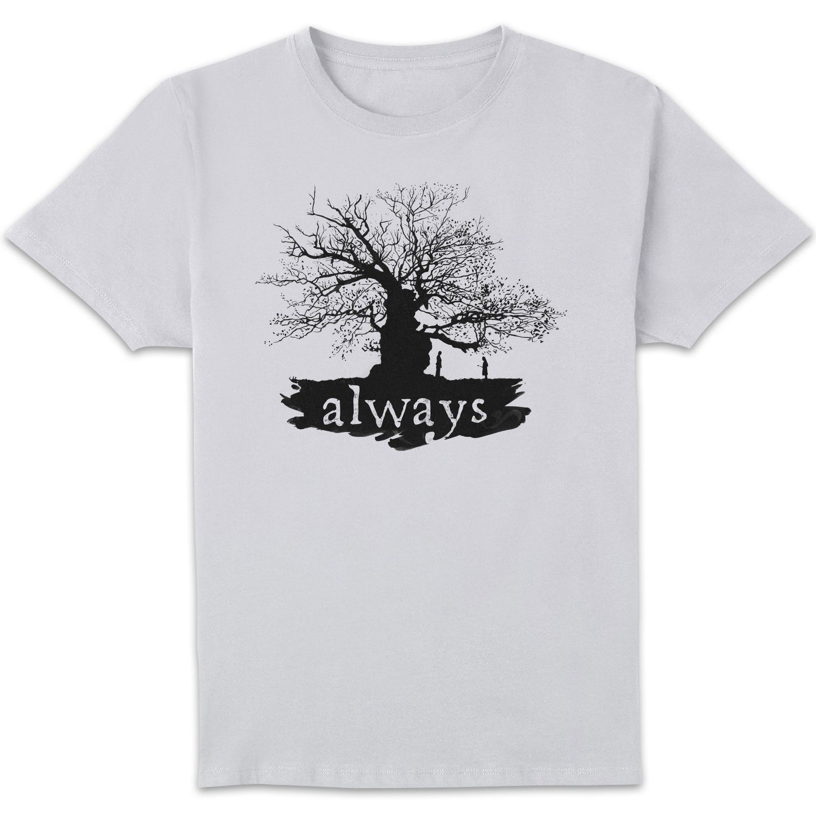 Harry Potter Always Tree Men's T-Shirt - White - L