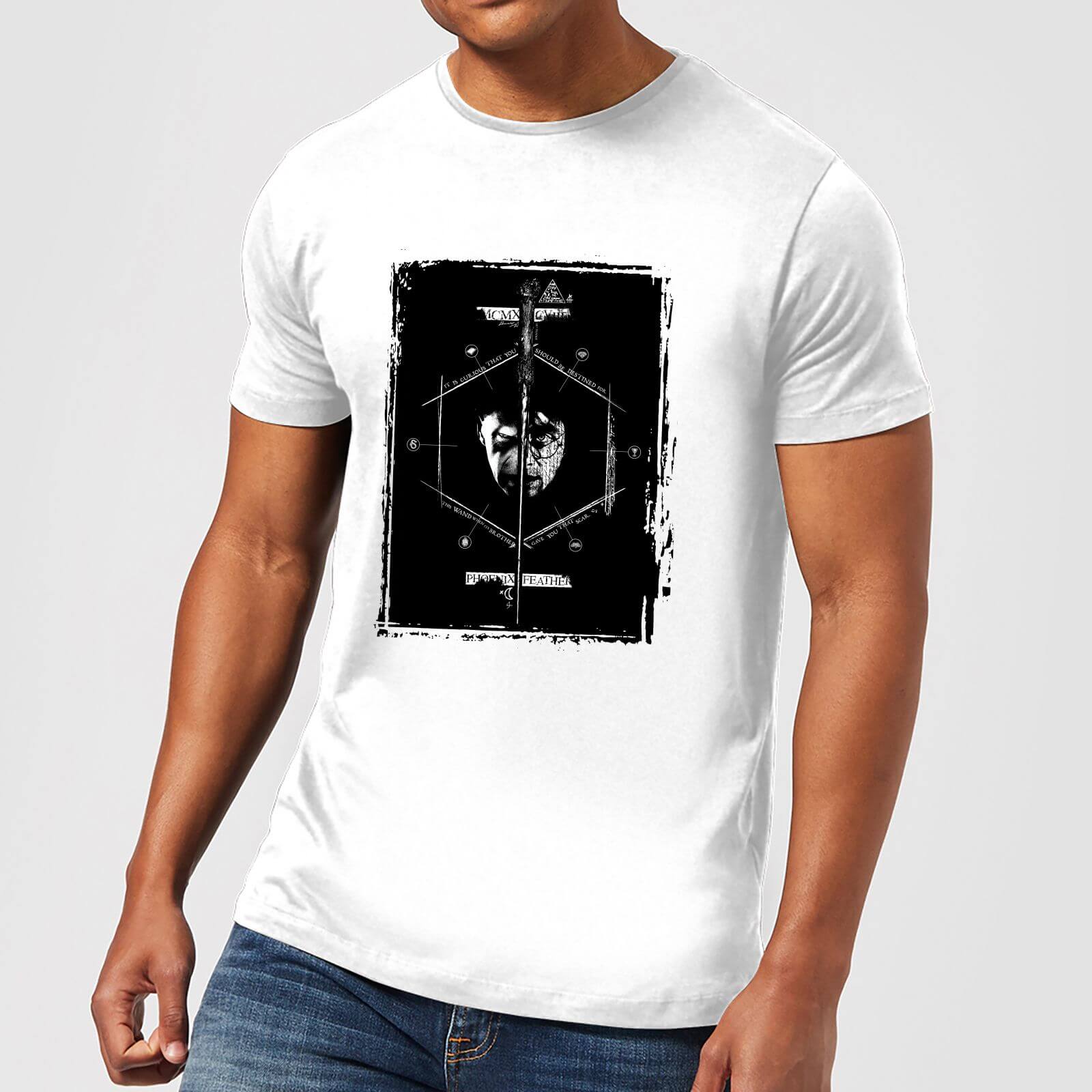 

T-Shirt Harry Potter Harry Voldemort Wand - Bianco - Uomo - XXL - Bianco