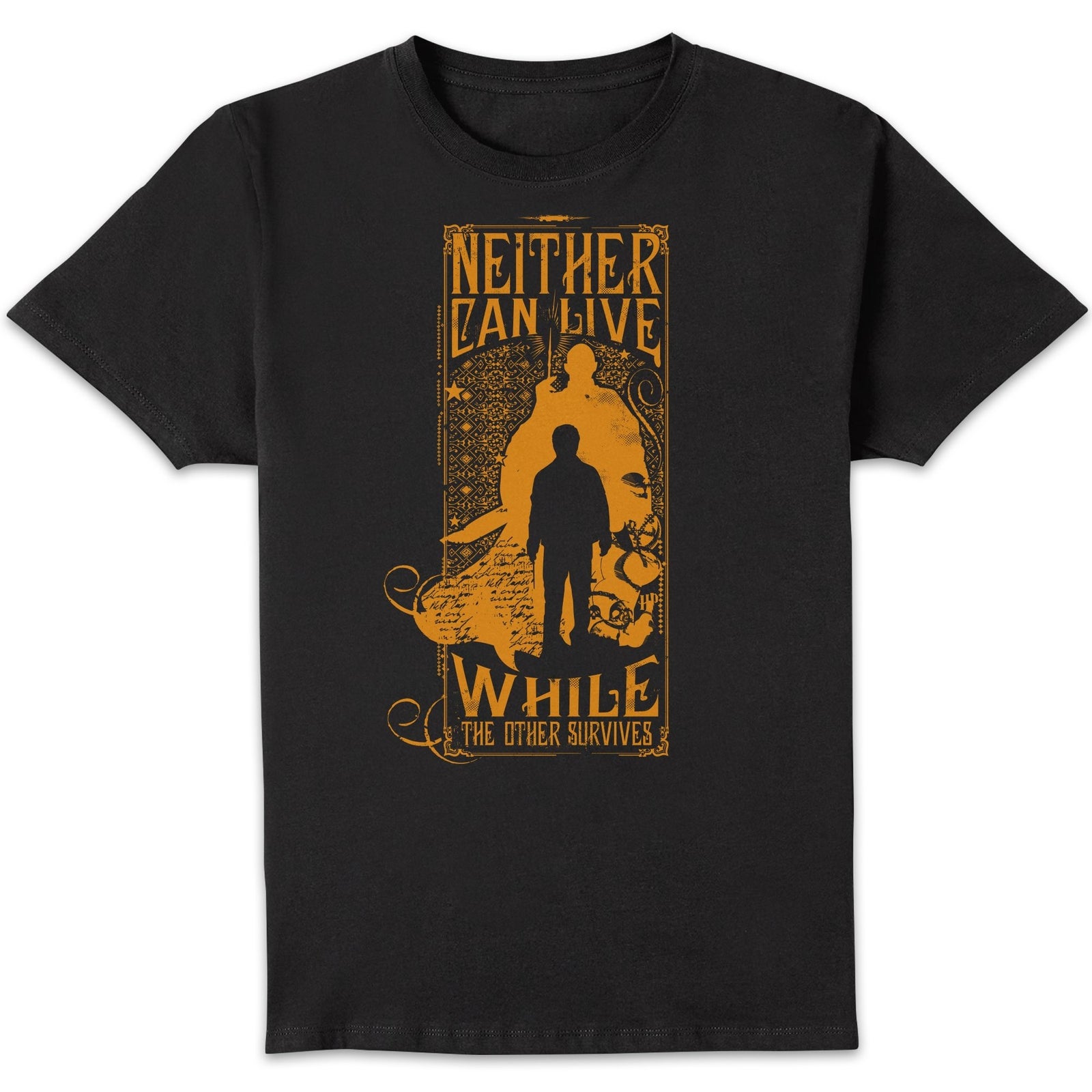 Original Hero Harry Potter Neither Can Live Men's T-Shirt - Black - M
