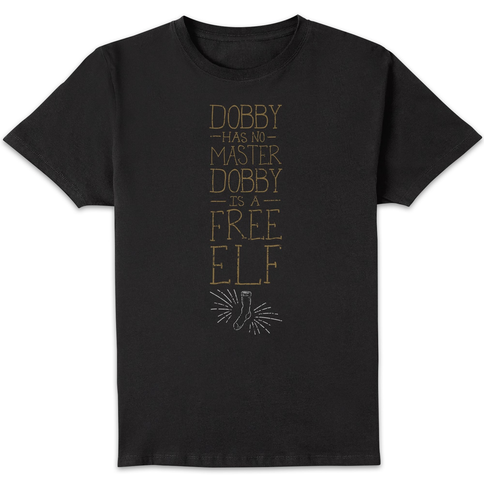 Harry Potter Dobby Is A Free Elf Men's T-Shirt - Black - XL