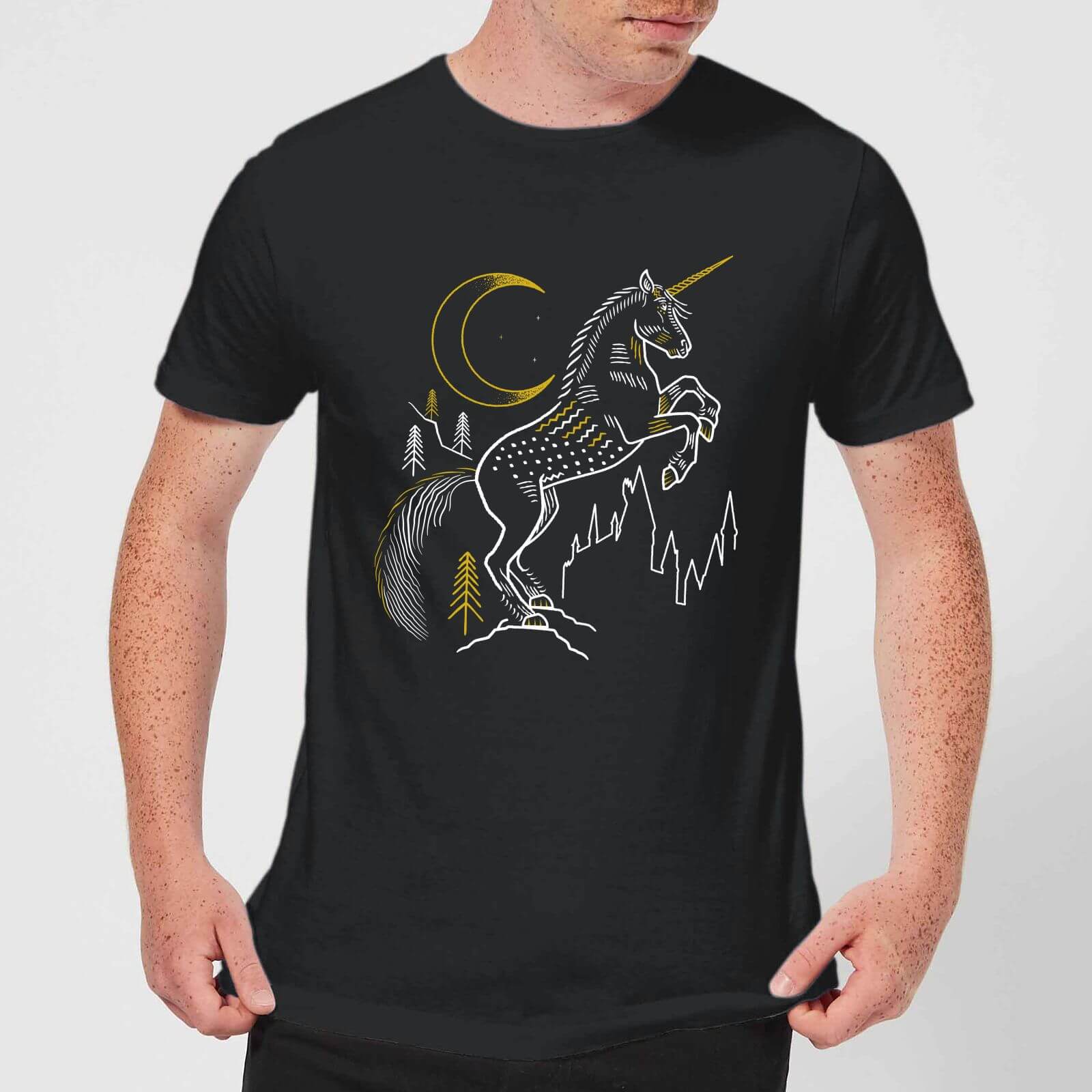 

T-Shirt Harry Potter Unicorn - Nero - Uomo - XS - Nero