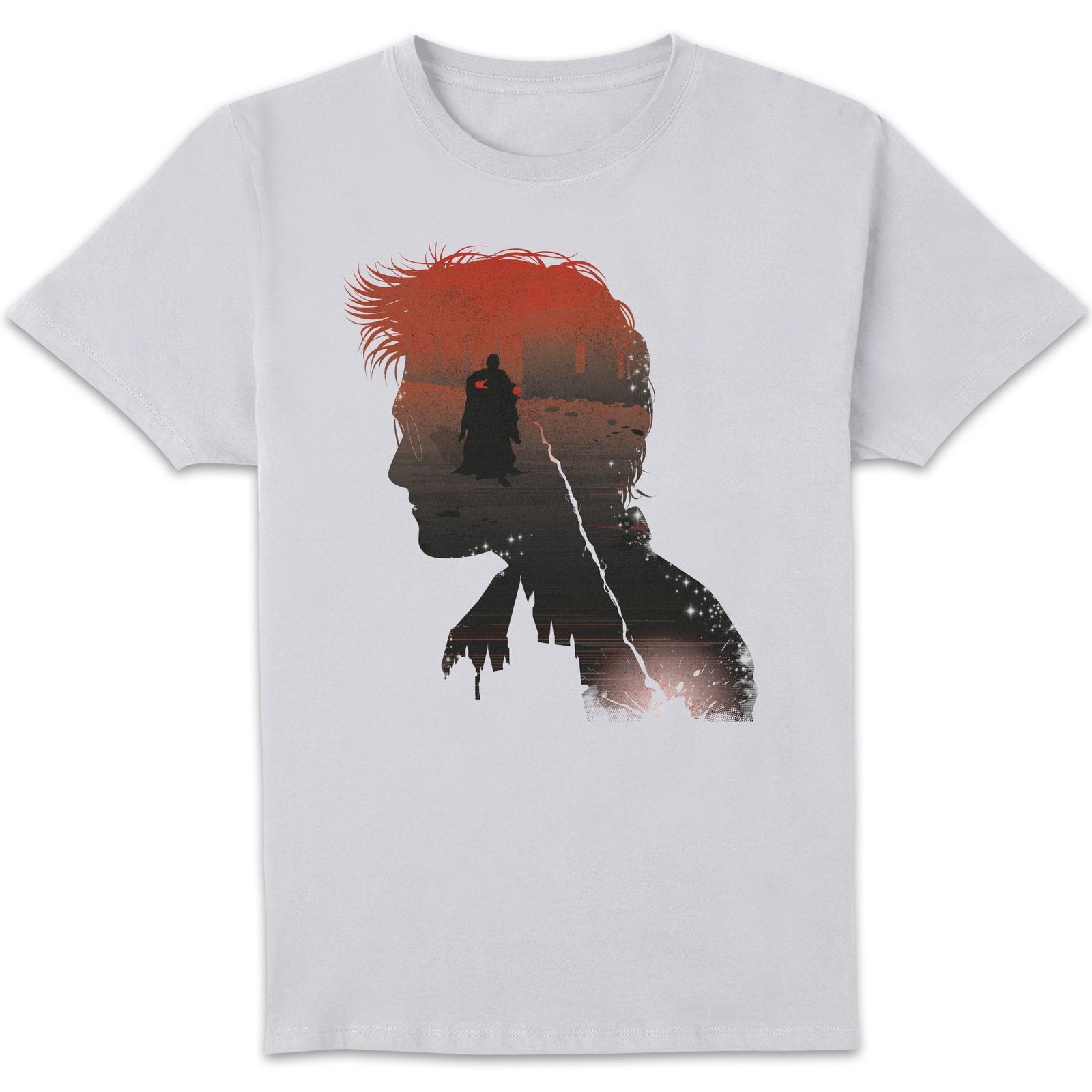 Harry Potter Harry Voldemort Men's T-Shirt - White - XL