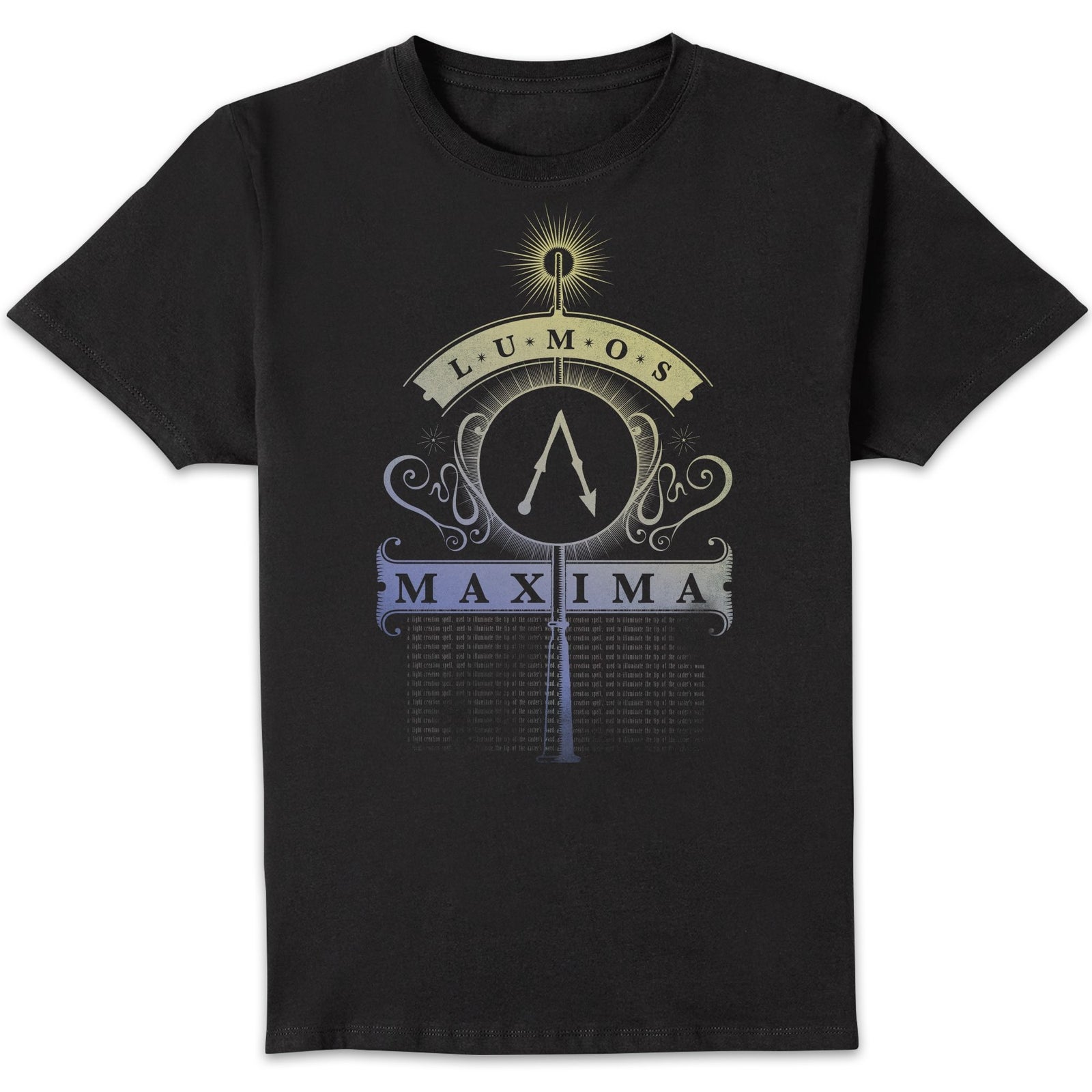 Original Hero Harry Potter Lumos Maxima Men's T-Shirt - Black - L