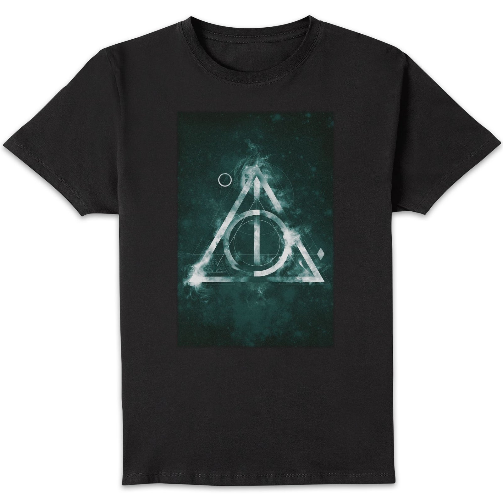 Harry Potter Hallows Painted Men's T-Shirt - Black - 3XL