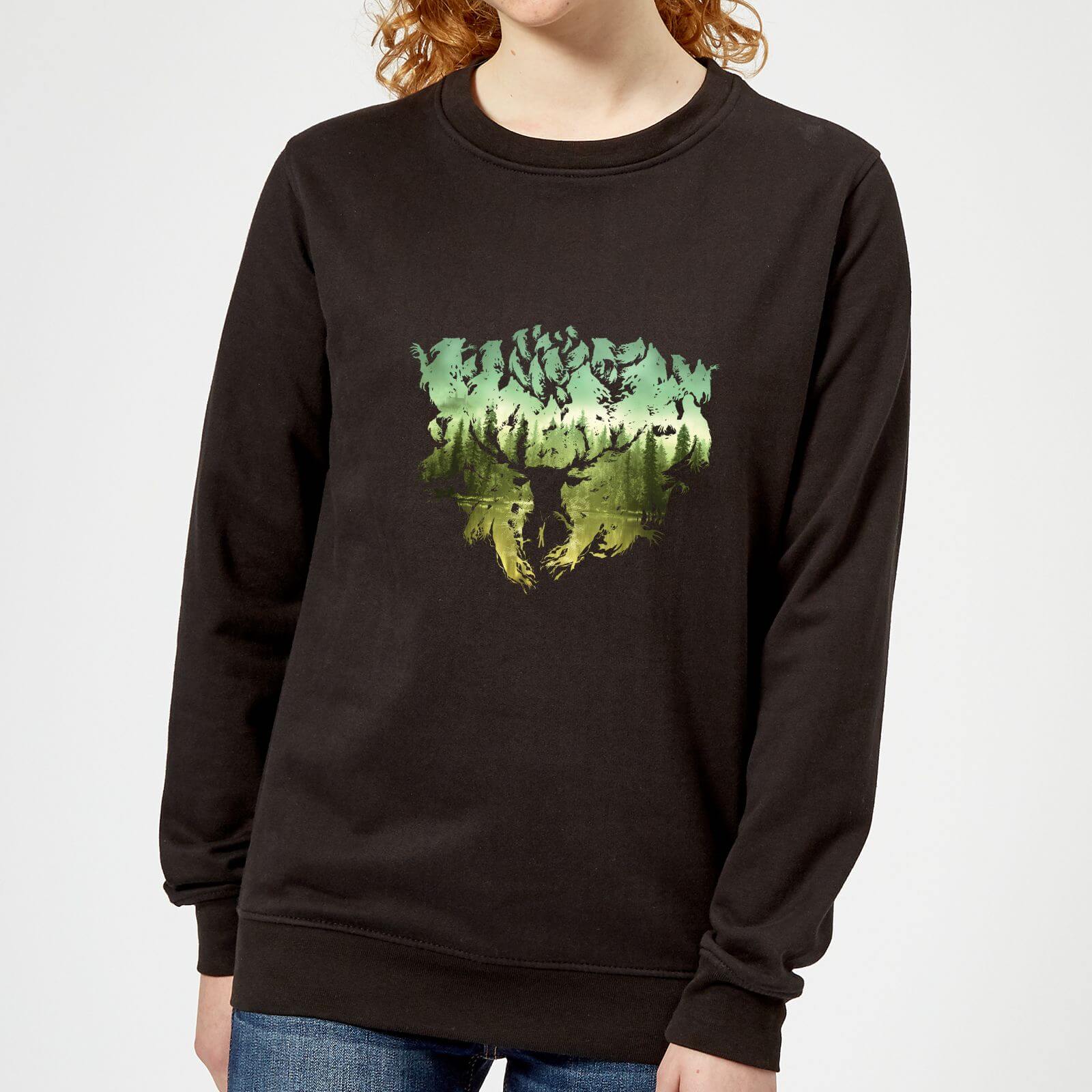 

Felpa Harry Potter Patronus Lake - Nero - Donna - L