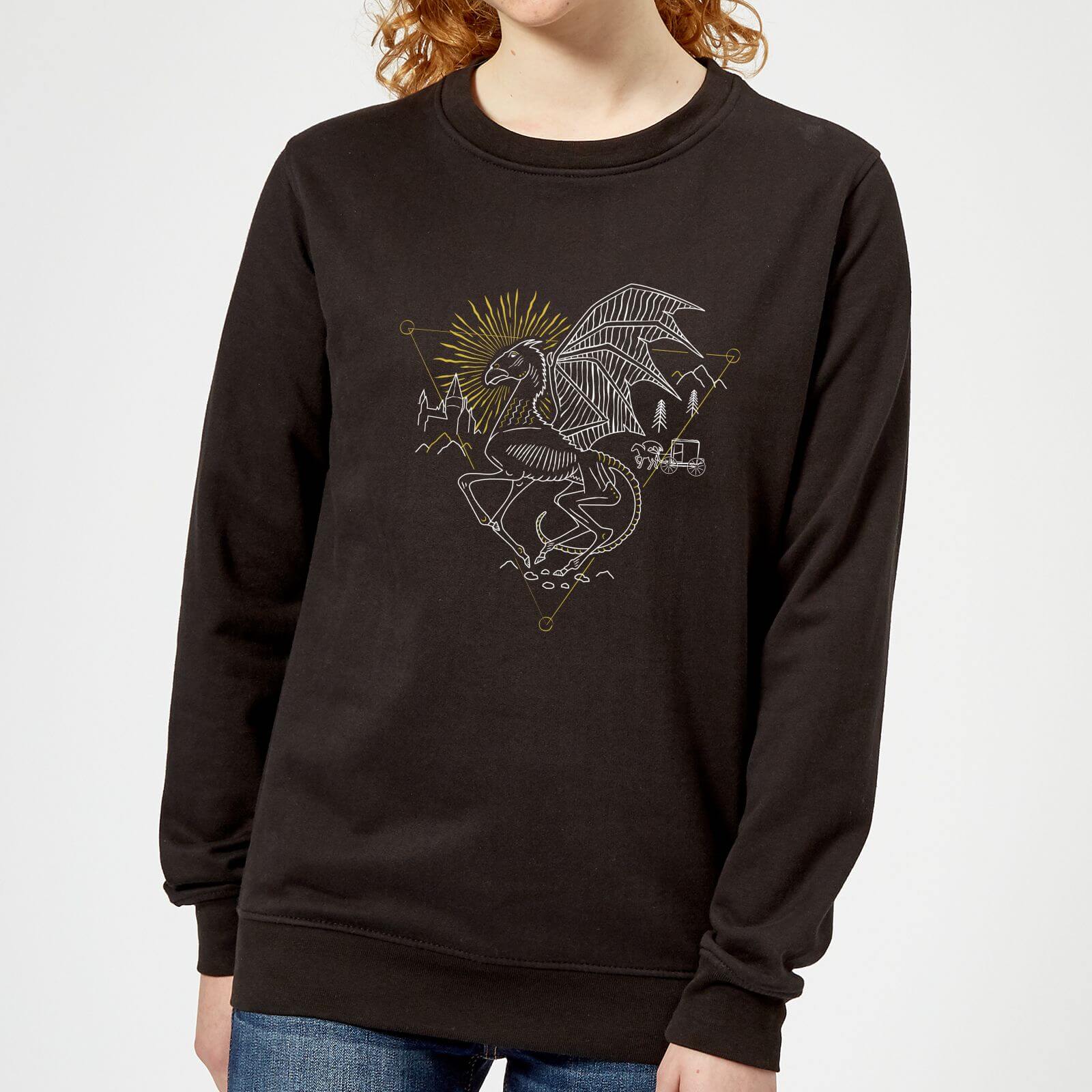 

Felpa Harry Potter Thestral - Nero - Donna - L - Nero