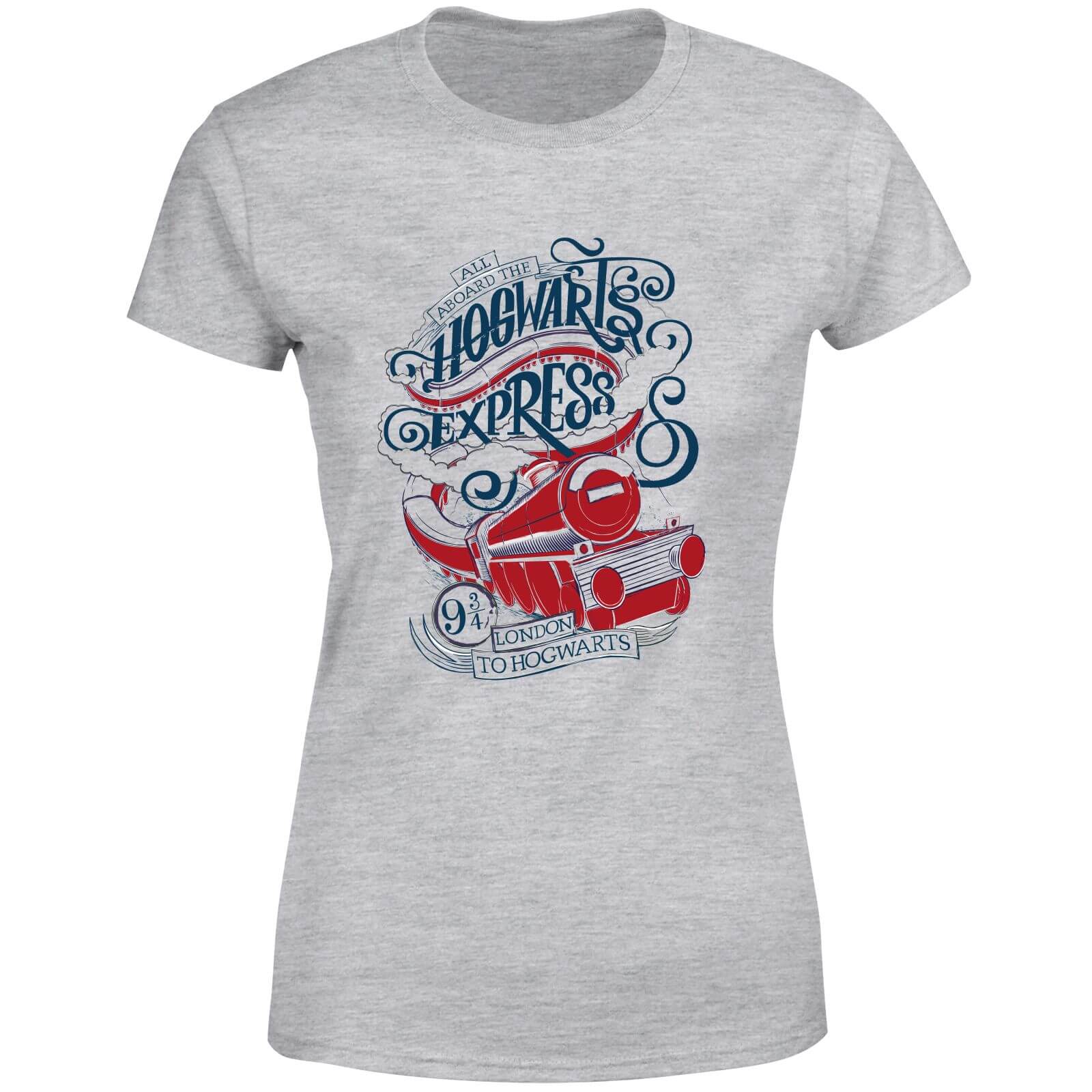 Harry Potter Hogwarts Express Women's T-Shirt - Grey - L