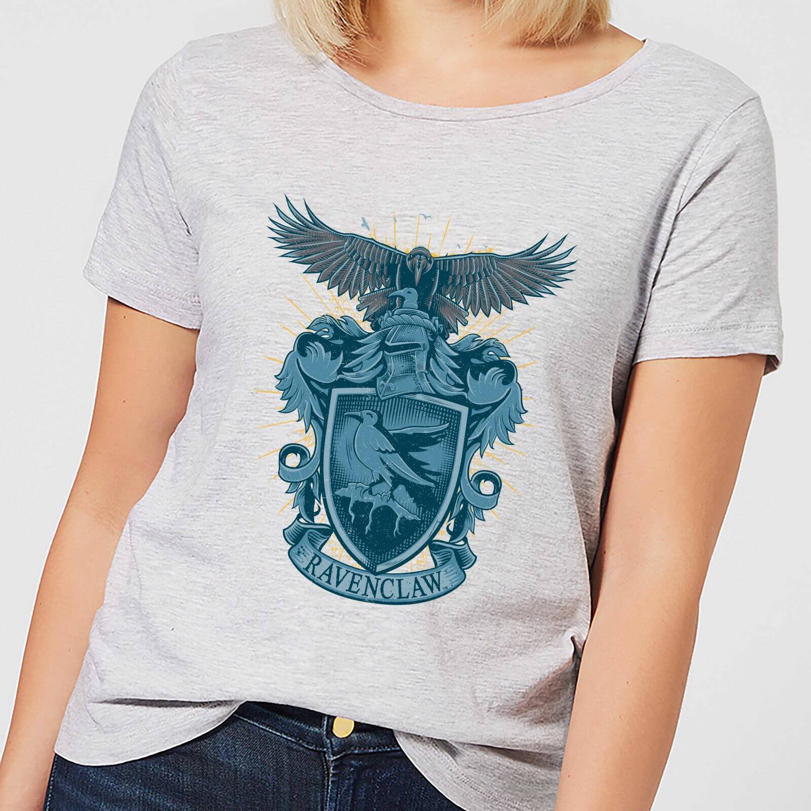 

T-Shirt Harry Potter Corvonero Drawn Crest - Grigio - Donna - XXL
