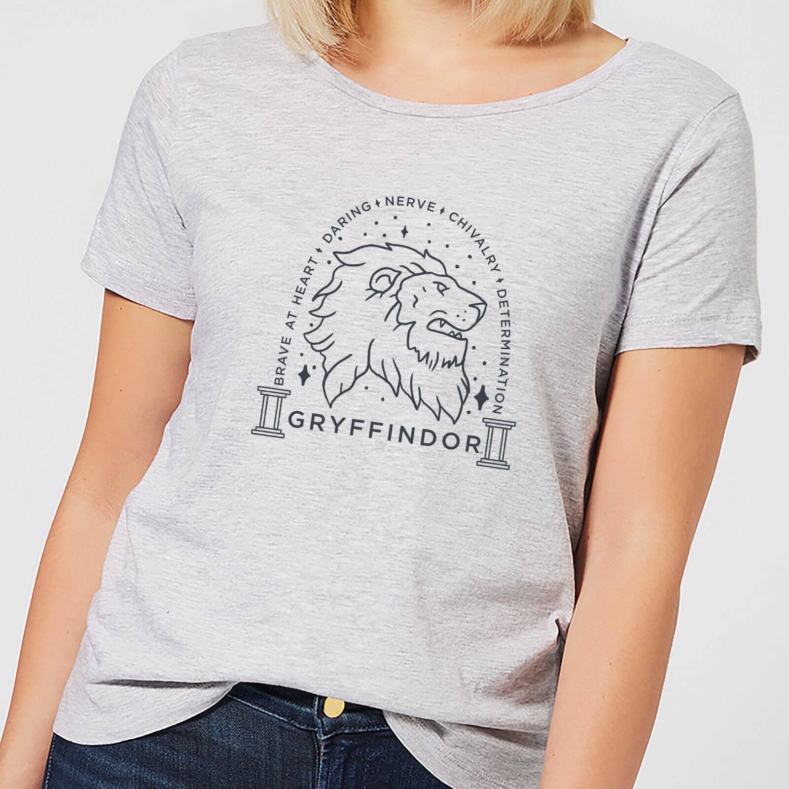 

Harry Potter Gryffindor Linework Women's T-Shirt - Grey - XS - Gris