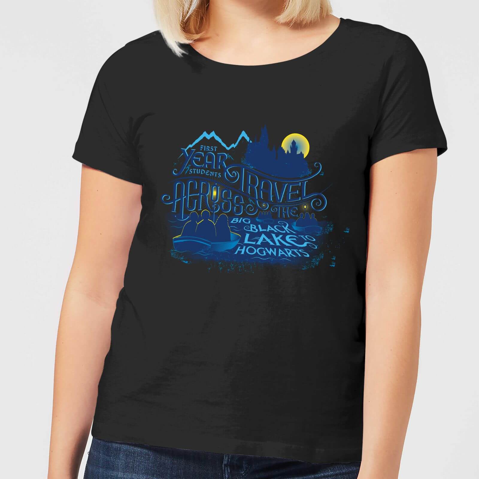 

T-Shirt Harry Potter First Years - Nero - Donna - S