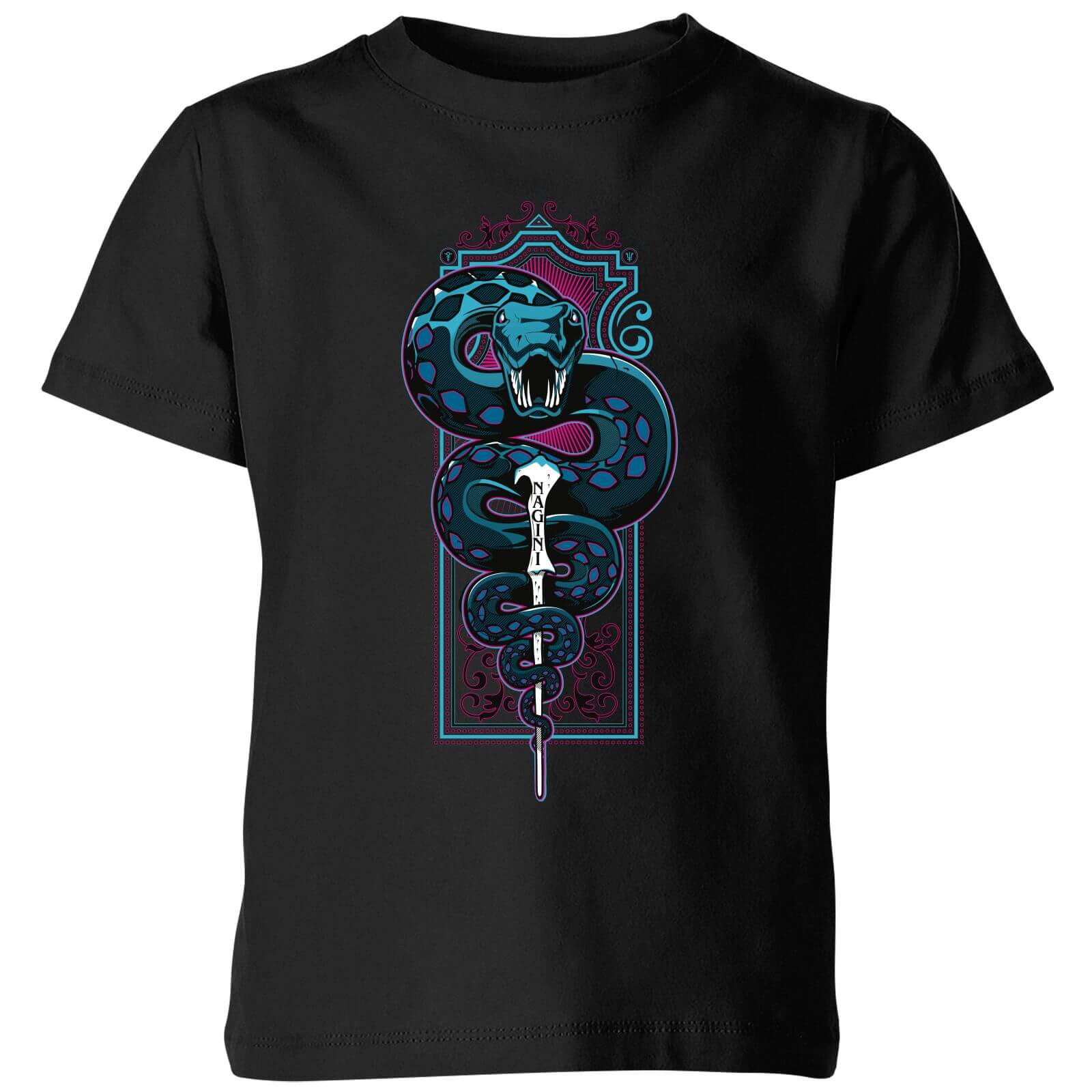 

T-Shirt Harry Potter Nagini Neon - Nero - Bambini - 3-4 Anni