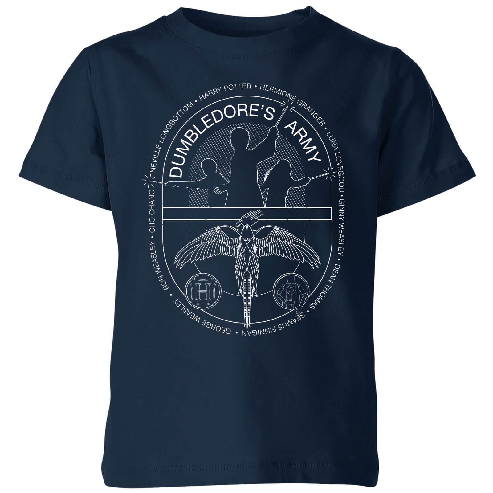 

T-Shirt Harry Potter Dumblerdore's Army - Navy - Bambini - 3-4 Anni - Blu Navy