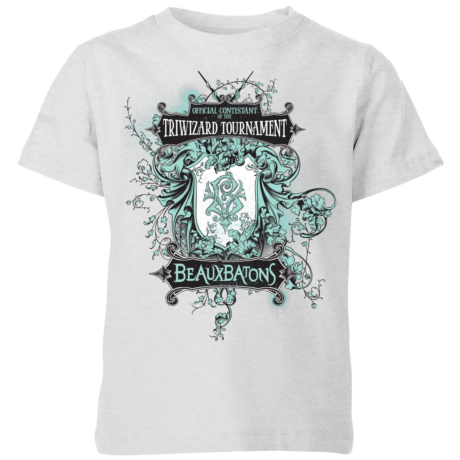 Harry Potter Triwizard Tournament Beauxbatons Kids' T-Shirt - Grey - 3-4 Years - Grey