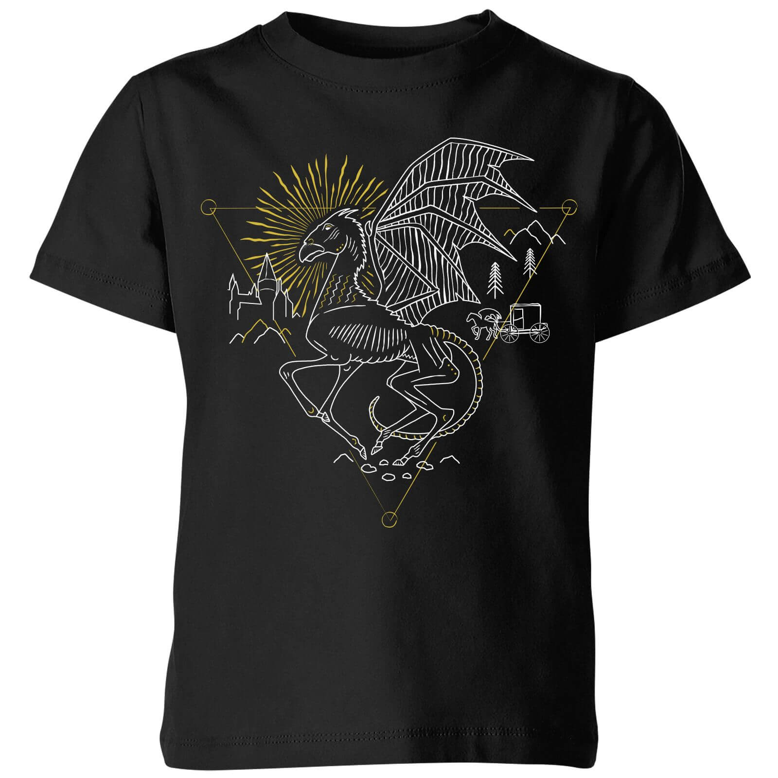 

T-Shirt Harry Potter Thestral - Nero - Bambini - 3-4 Anni - Nero