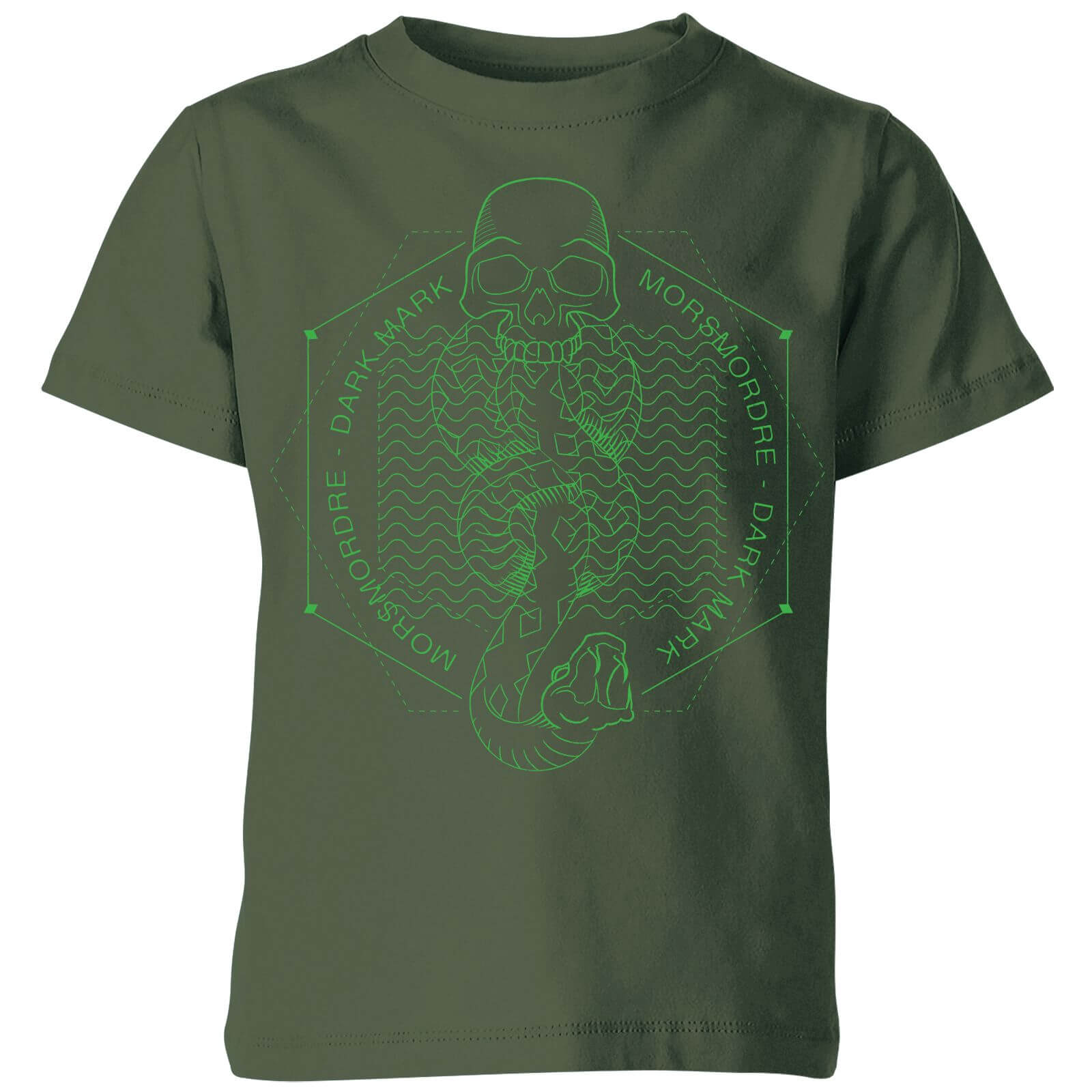 

Harry Potter Morsmordre Dark Mark Kids' T-Shirt - Forest Green - 9-10 ans - Forest Green