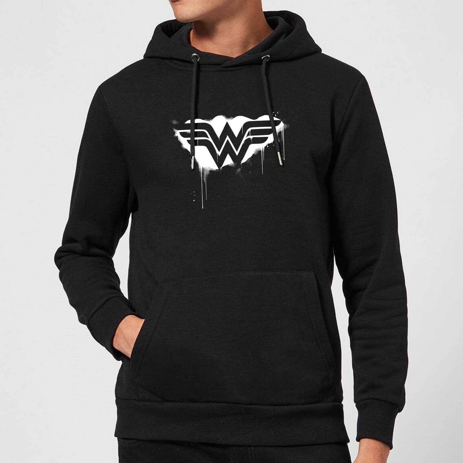 

Justice League Graffiti Wonder Woman Hoodie - Black - S