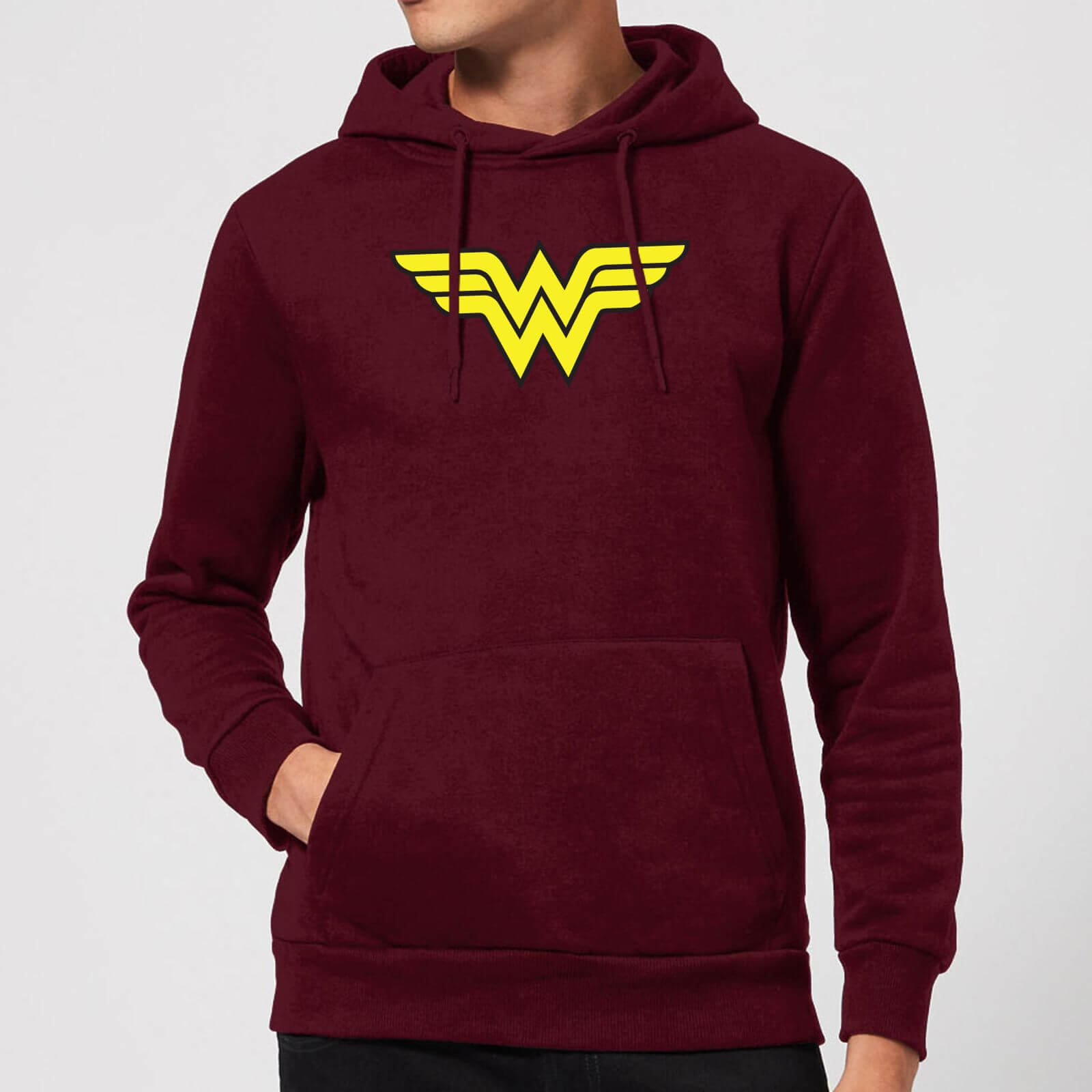 

Justice League Wonder Woman Logo Hoodie - Burgundy - XXL