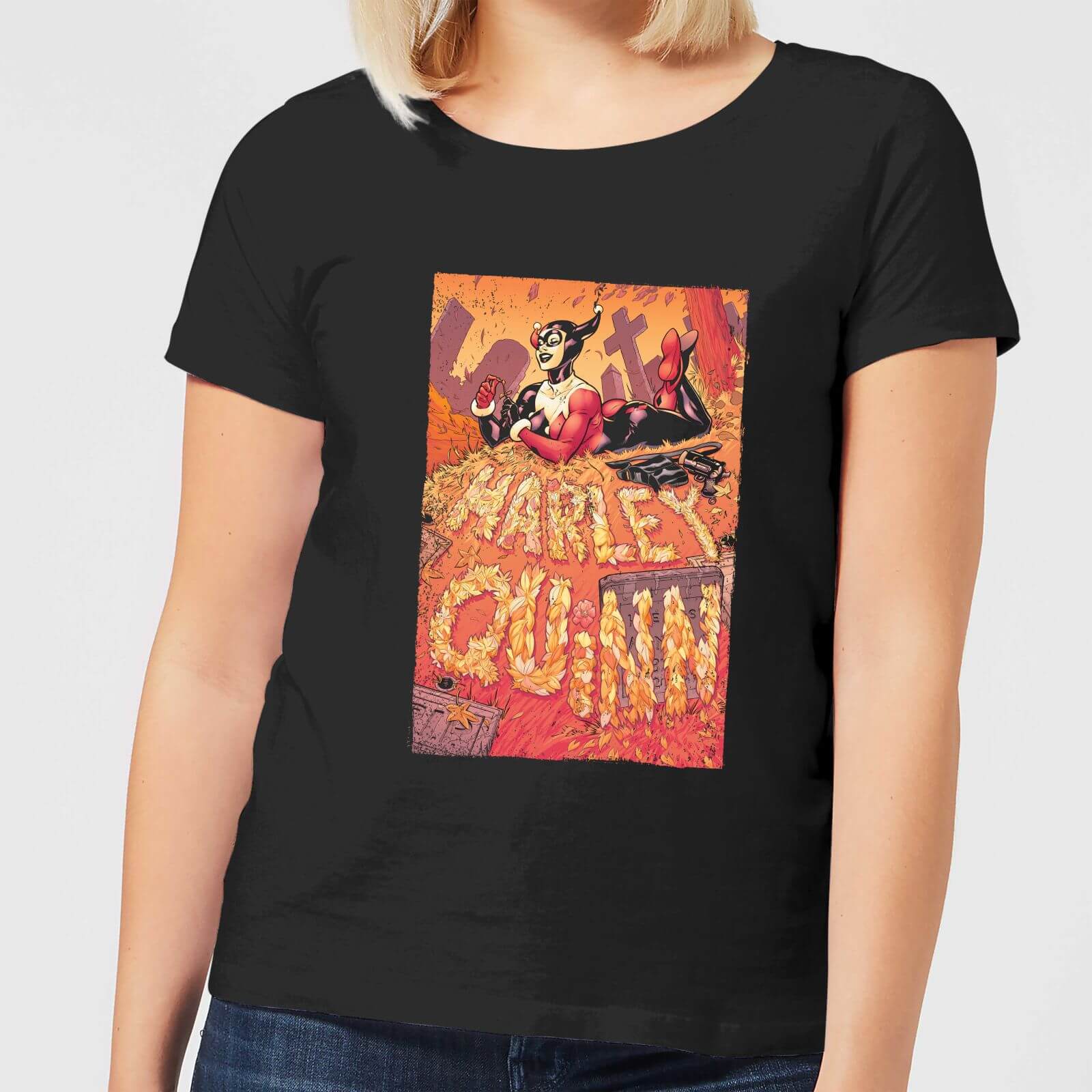 

Batman Harley Quinn Cover Women's T-Shirt - Black - XL - Nero