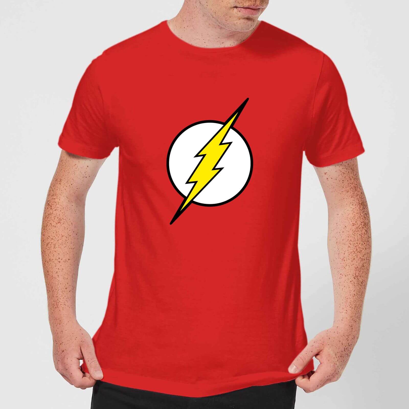 

Justice League Flash Logo Men's T-Shirt - Red - XS