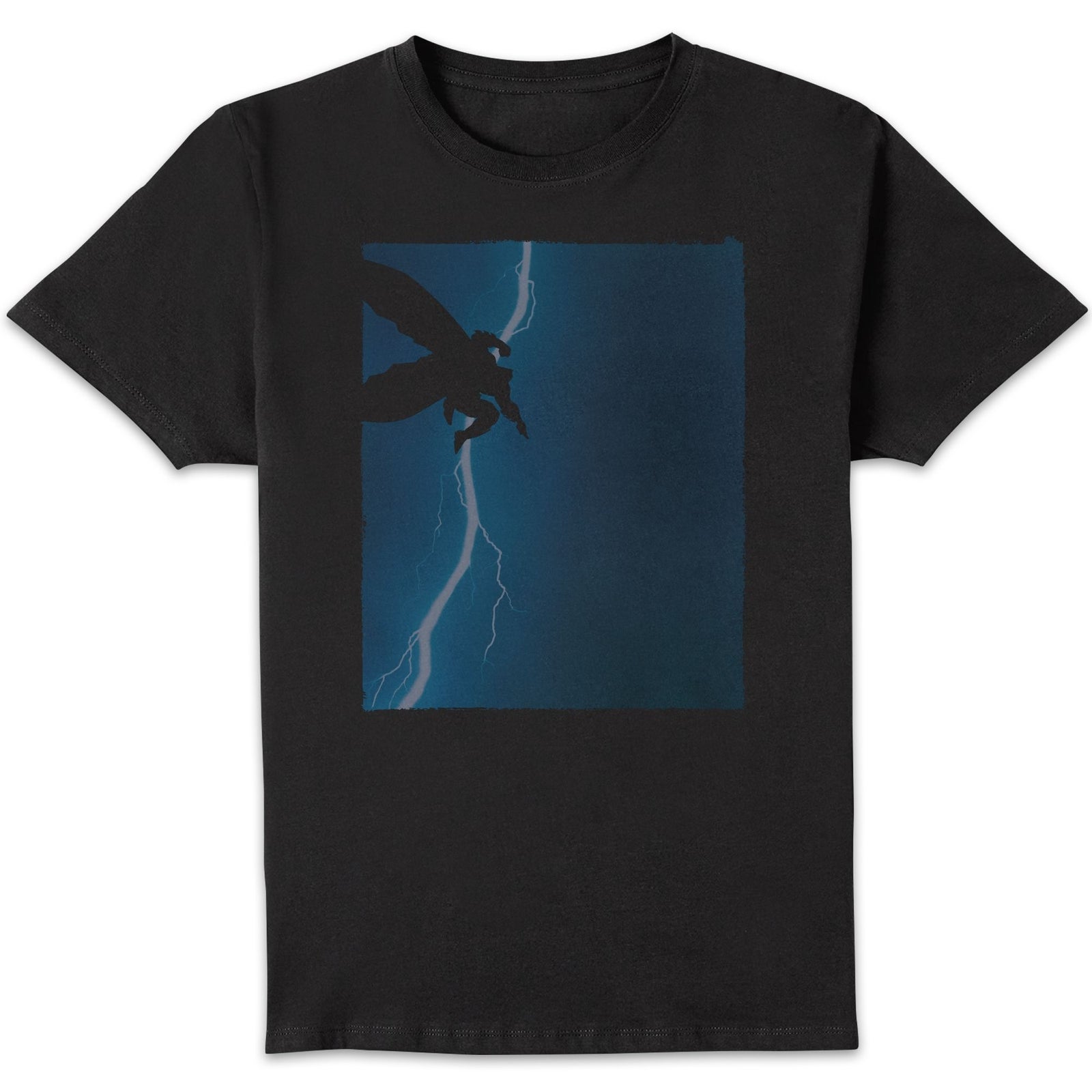 Batman The Dark Knight Returns Cover Men's T-Shirt - Black - 5XL