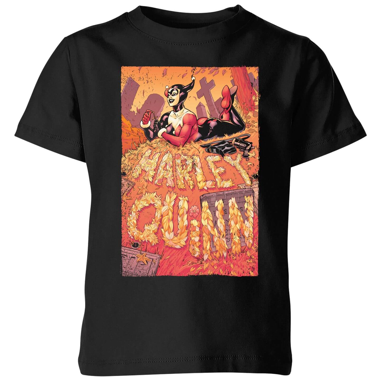 

Batman Harley Quinn Cover Kids' T-Shirt - Black - 3-4 Anni - Nero