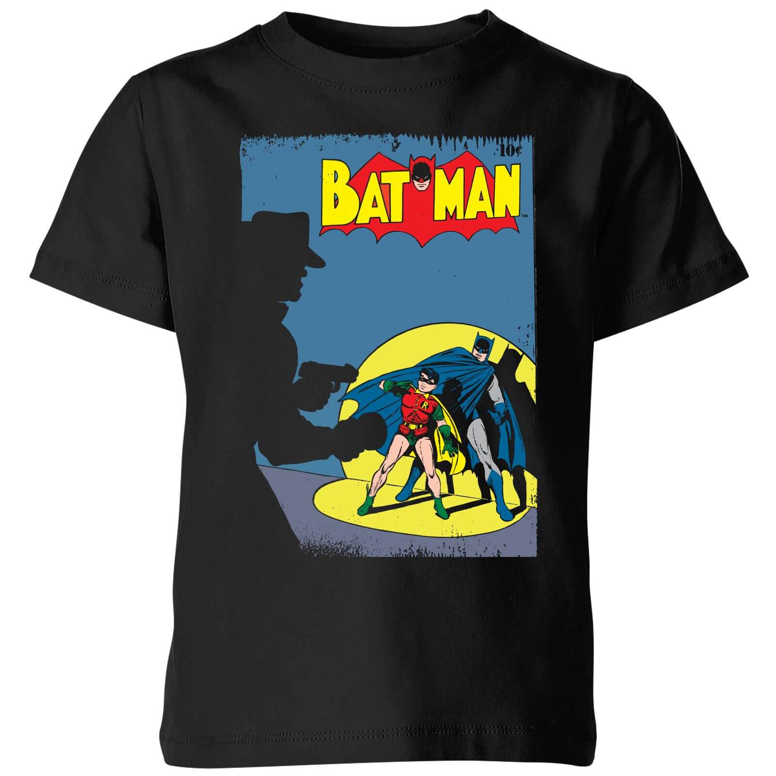 

Batman Batman Cover Kids' T-Shirt - Black - 9-10 ans