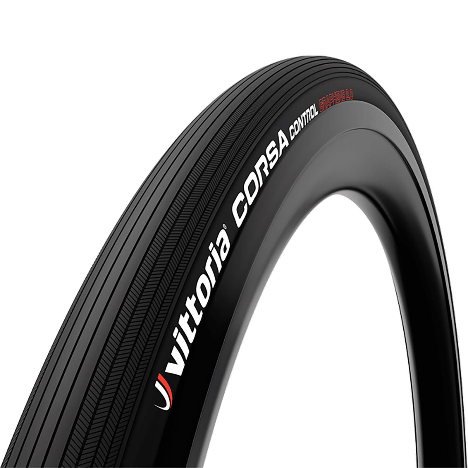 Vittoria Corsa Control G2.0 Tubular Road Tyre - 700x25mm - Full Black