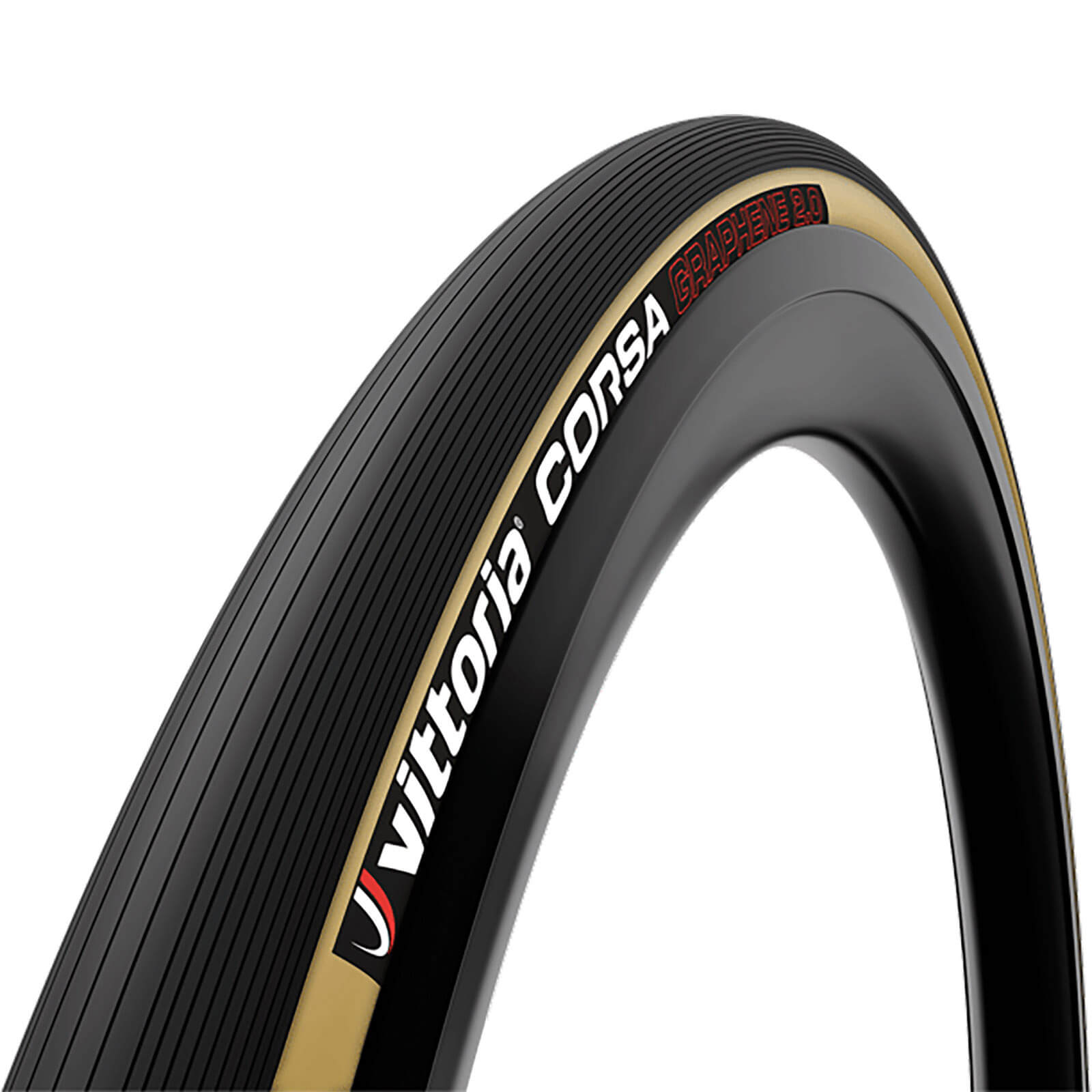 Vittoria Corsa G2.0 Tubular Road Tyre - 700x23mm - Para/Black