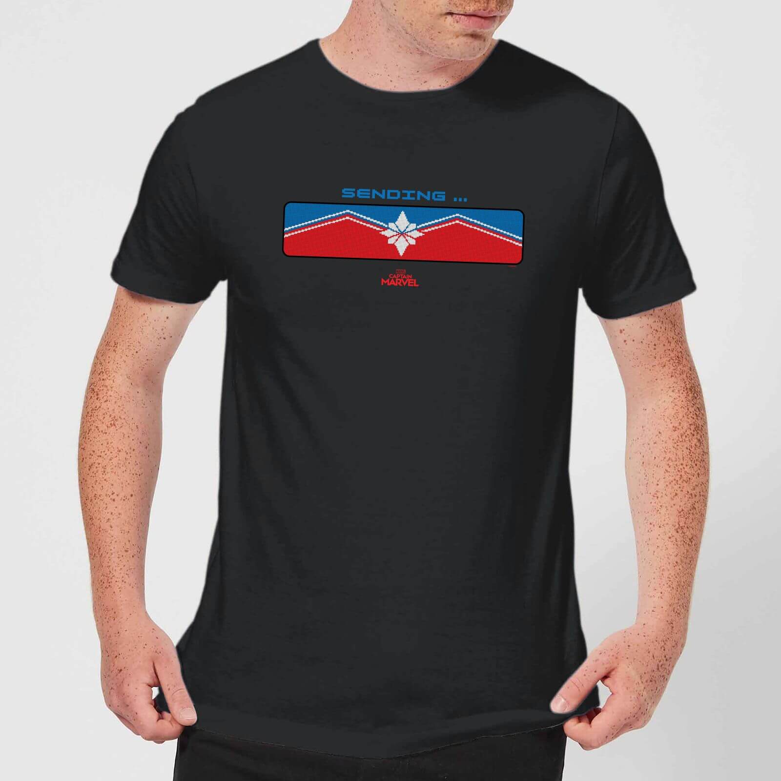 

Captain Marvel Sending T-Shirt Uomo - Nero - XS - Nero