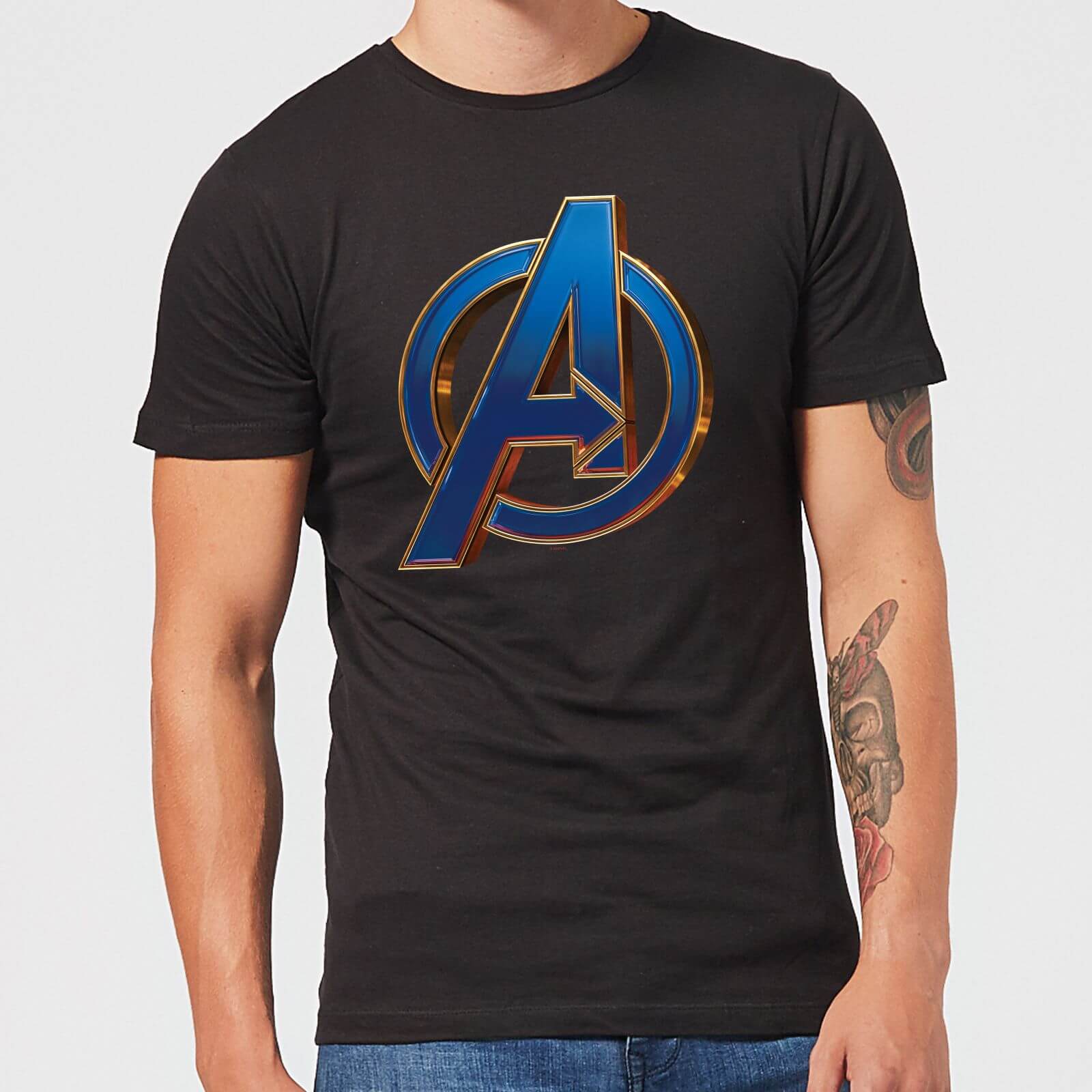 

T-Shirt Avengers Endgame Heroic Logo - Nero - Uomo - XS