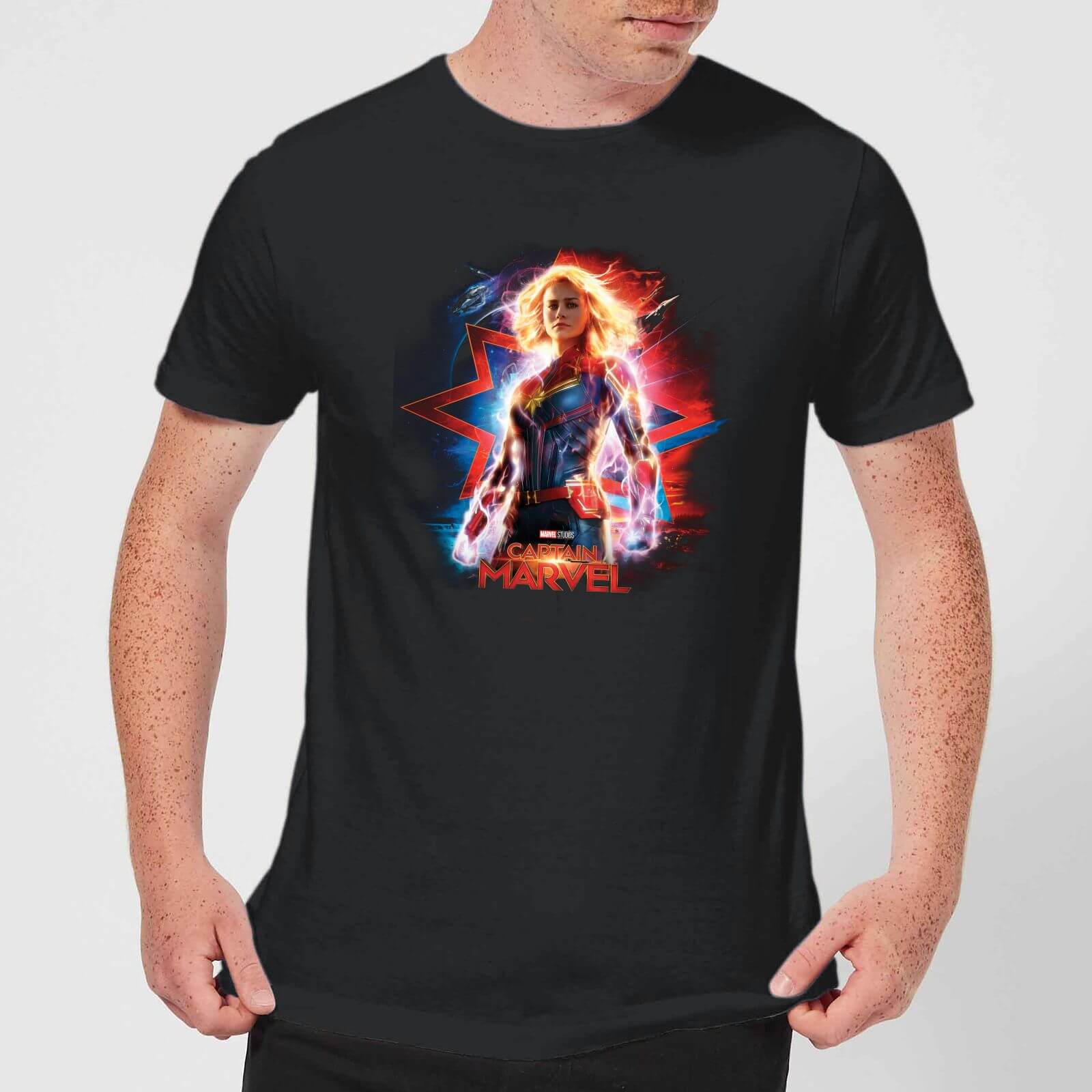 

Captain Marvel Poster T-Shirt Uomo - Nero - XS