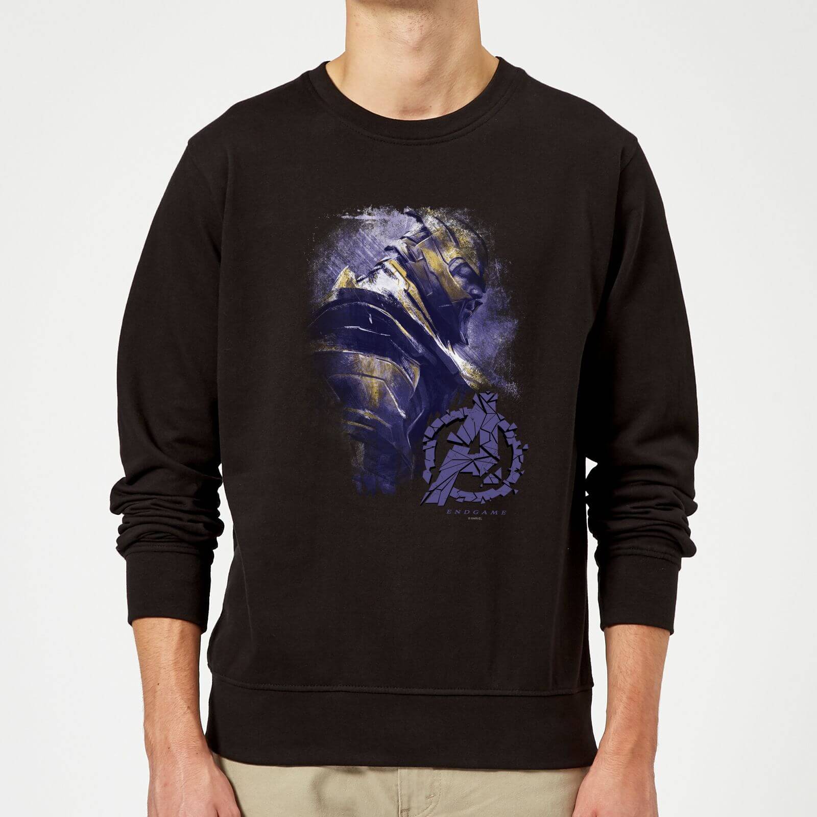 

Avengers Endgame Thanos Brushed Sweatshirt - Black - L