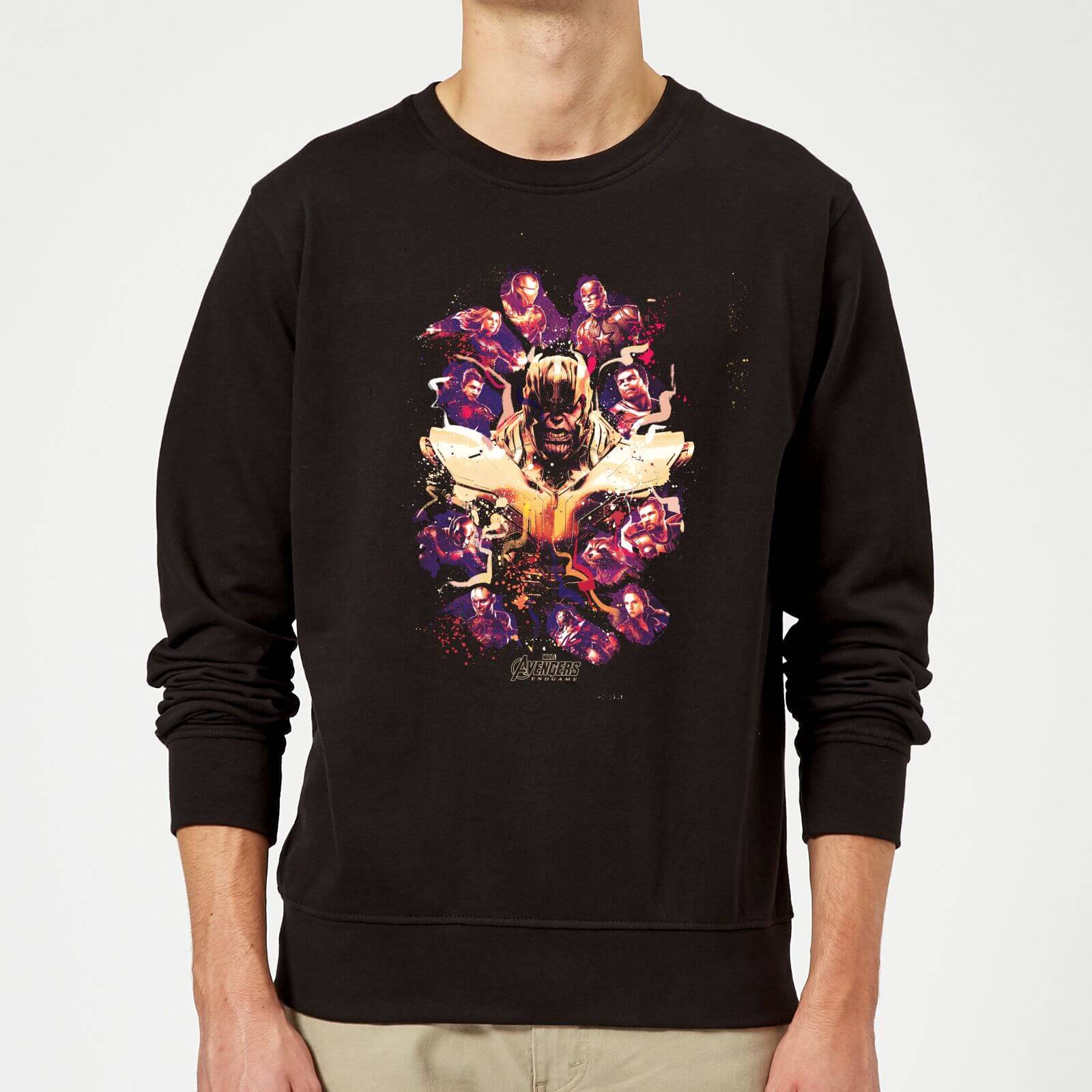 

Felpa Avengers Endgame Splatter - Nero - XXL - Nero