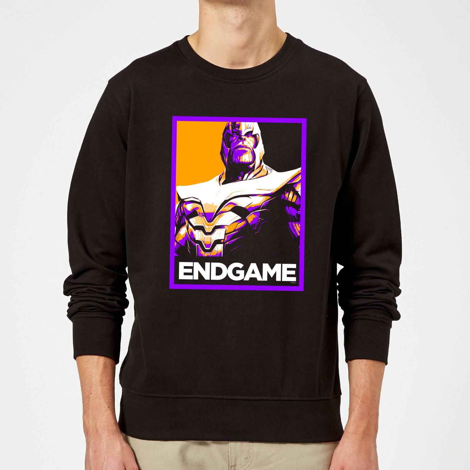 

Avengers Endgame Thanos Poster Sweatshirt - Black - XXL - Noir