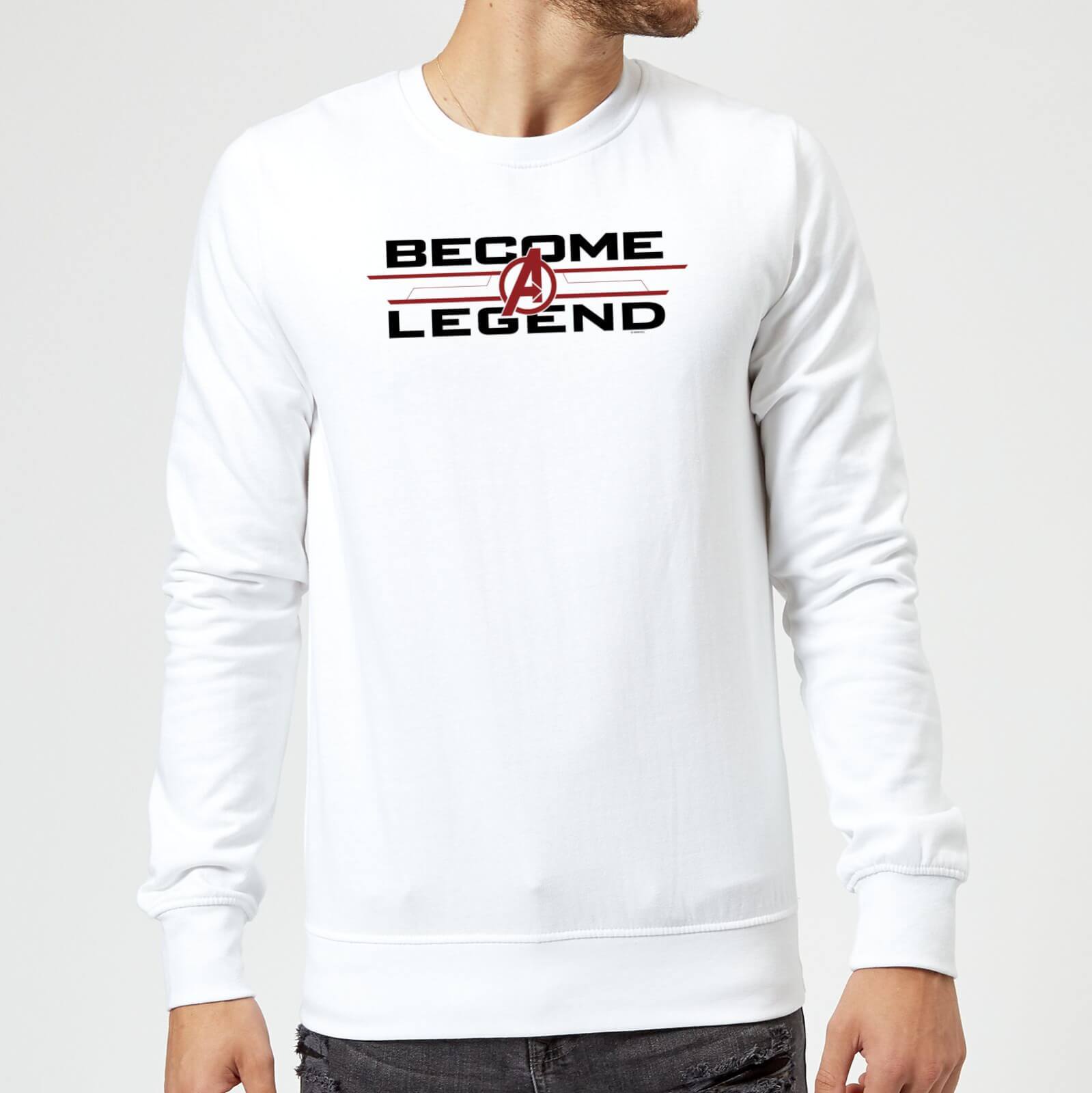 

Felpa Avengers Endgame Become A Legend - Bianco - L