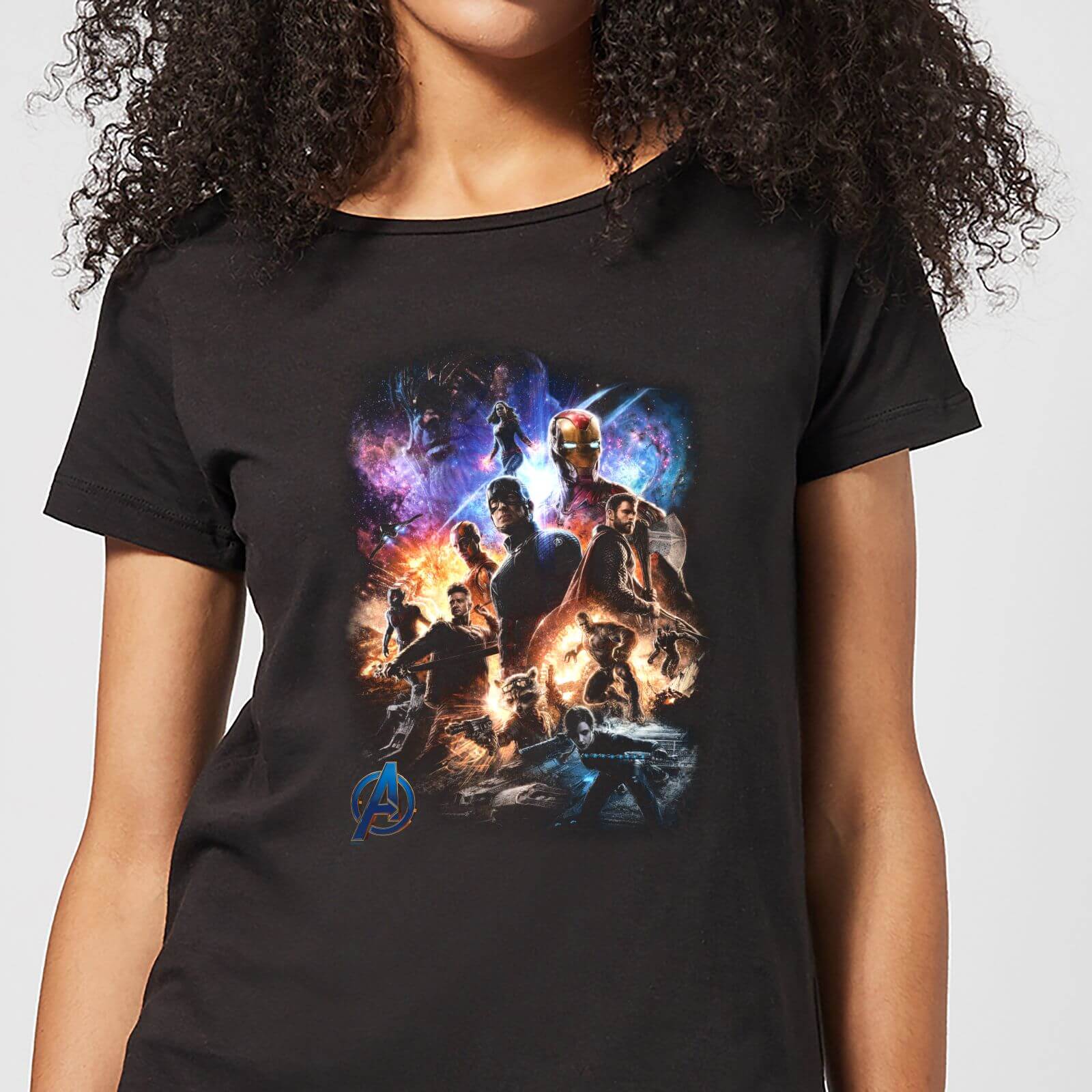 

T-Shirt Avengers Endgame Character Montage - Nero - Donna - M