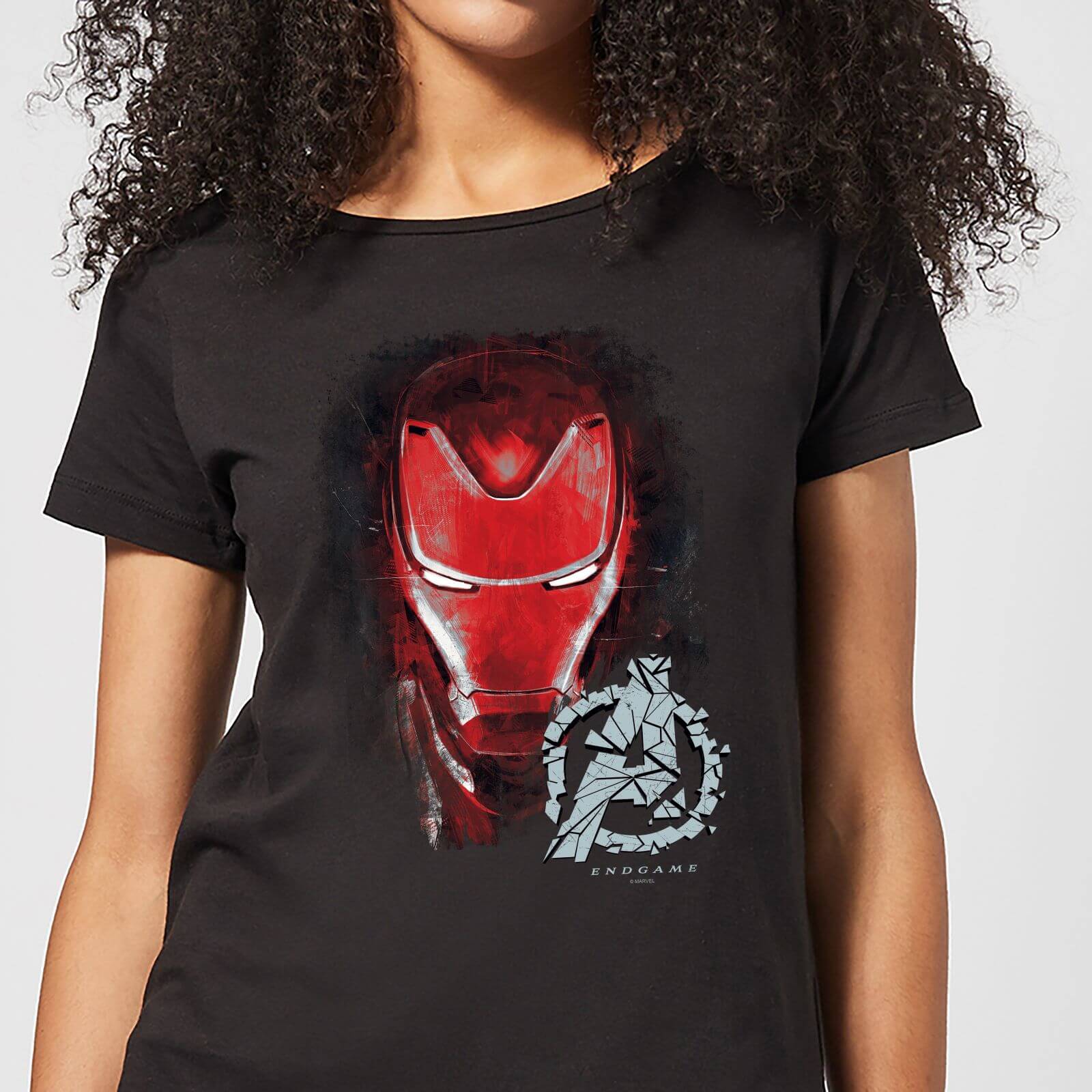 

T-shirt Avengers Endgame Iron Man Brushed - Femme - Noir - XXL