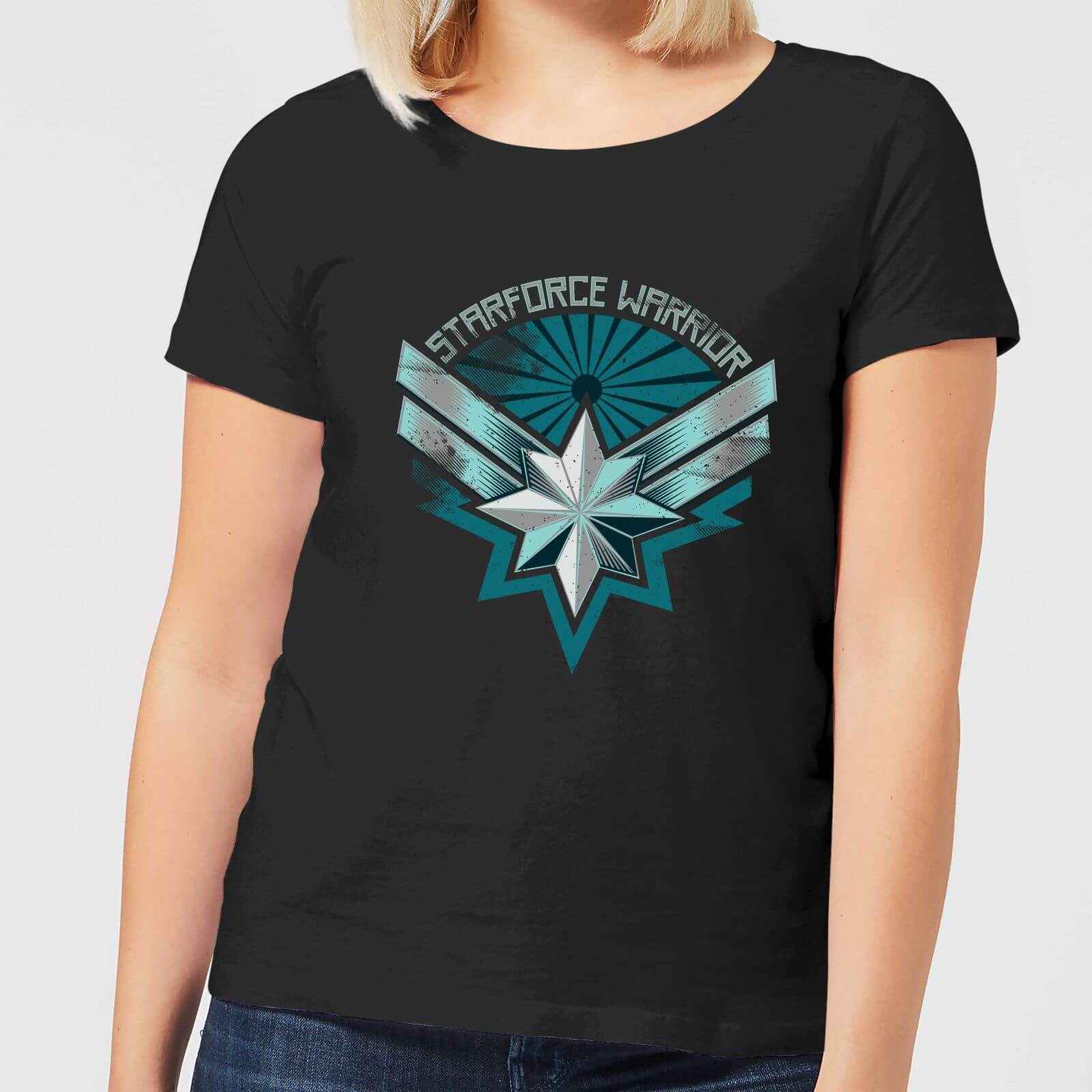 

Captain Marvel Starforce Warrior T-Shirt Donna - Nero - XXL